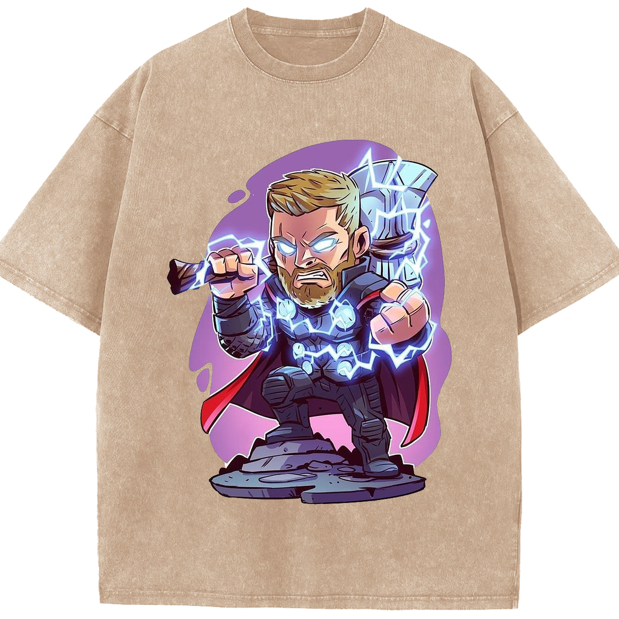 （画像用） アベンジャーズ The Avengers 綿100% ヴィンテージ風 半袖Tシャツ（フロントプリント）