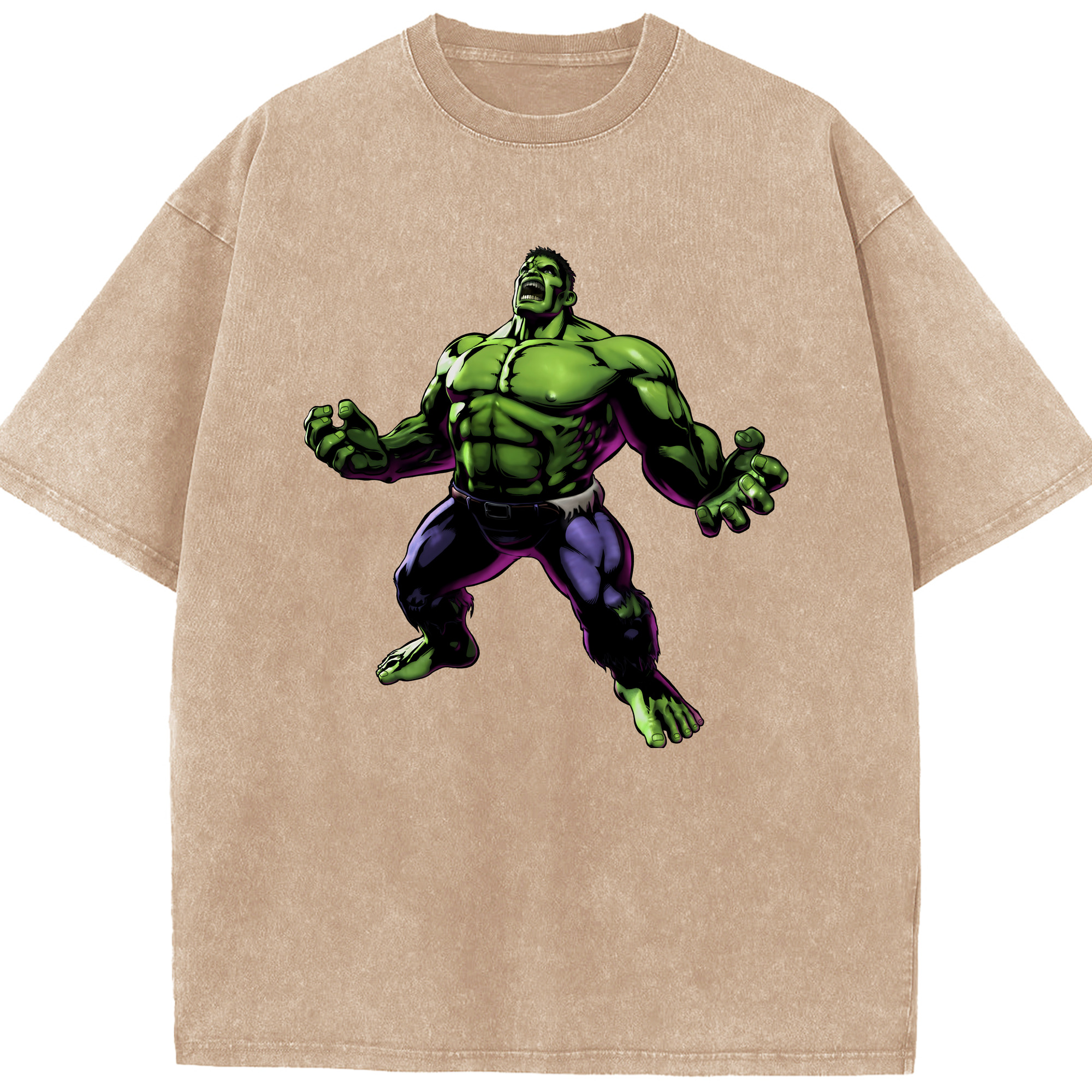 （画像用） アベンジャーズ The Avengers 綿100% ヴィンテージ風 半袖Tシャツ（フロントプリント）