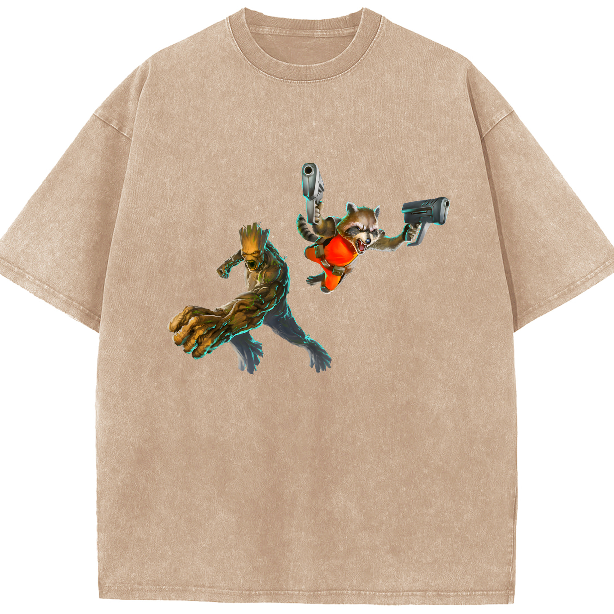 （画像用） アベンジャーズ The Avengers 綿100% ヴィンテージ風 半袖Tシャツ（フロントプリント）