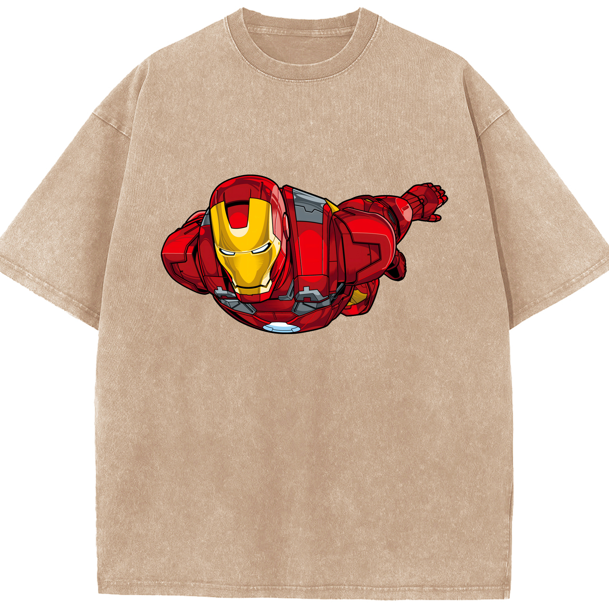 （画像用） アベンジャーズ The Avengers 綿100% ヴィンテージ風 半袖Tシャツ（フロントプリント）