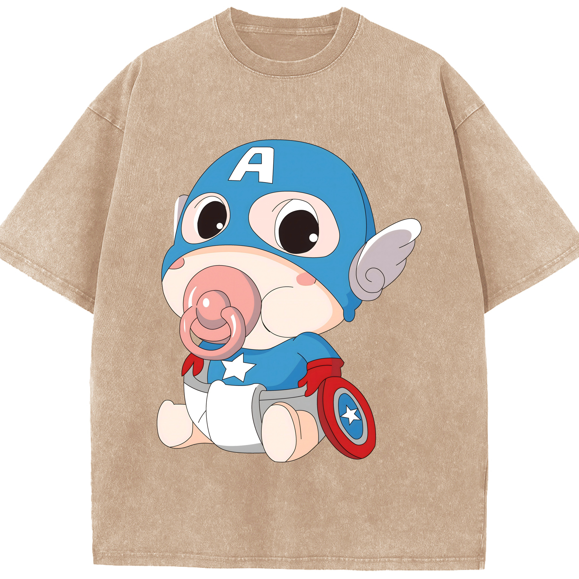 （画像用） アベンジャーズ The Avengers 綿100% ヴィンテージ風 半袖Tシャツ（フロントプリント）