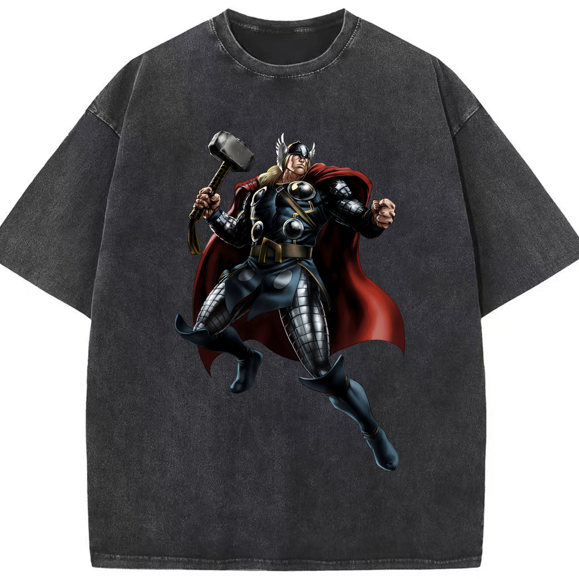 （画像用） アベンジャーズ The Avengers 綿100% ヴィンテージ風 半袖Tシャツ（フロントプリント）