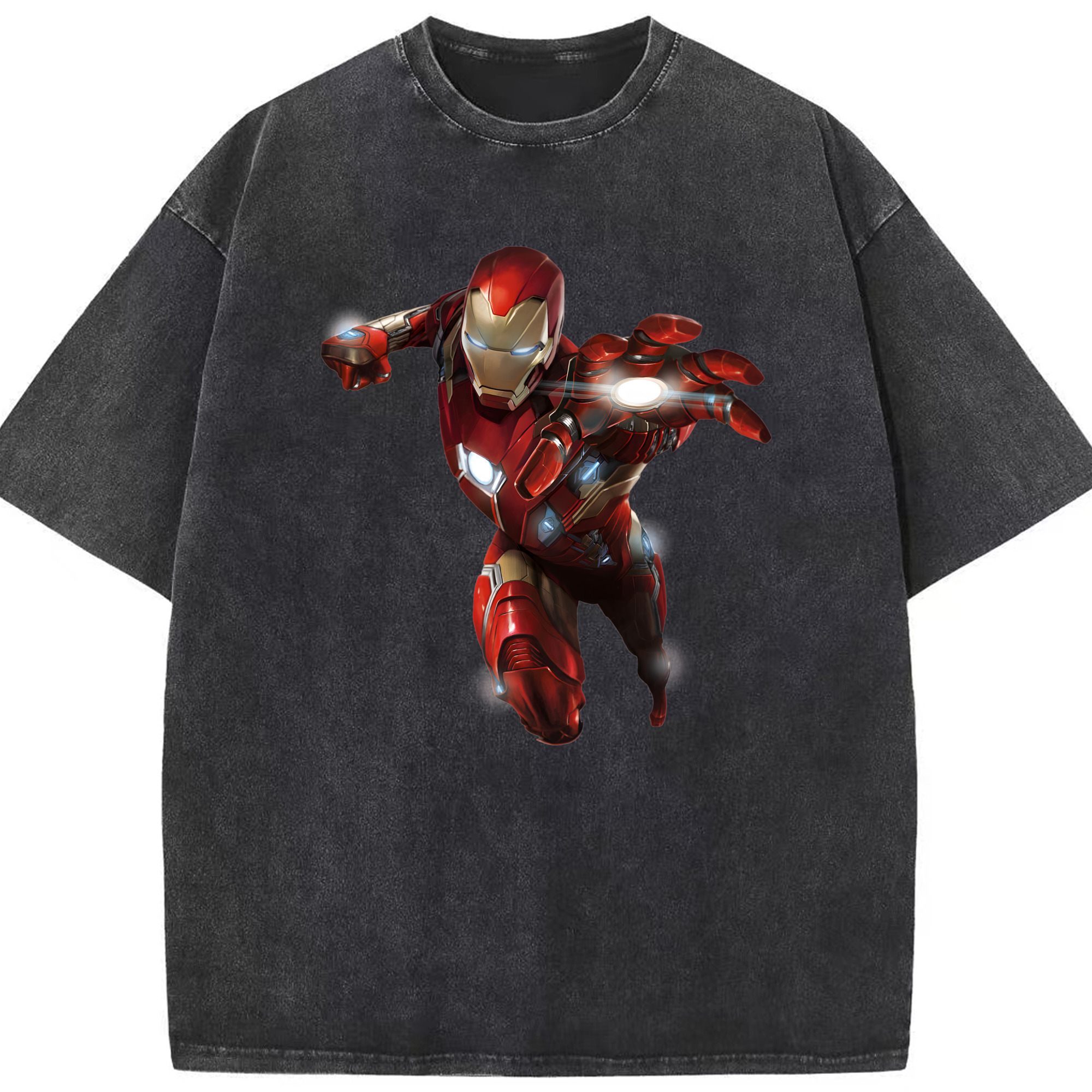 （画像用） アベンジャーズ The Avengers 綿100% ヴィンテージ風 半袖Tシャツ（フロントプリント）