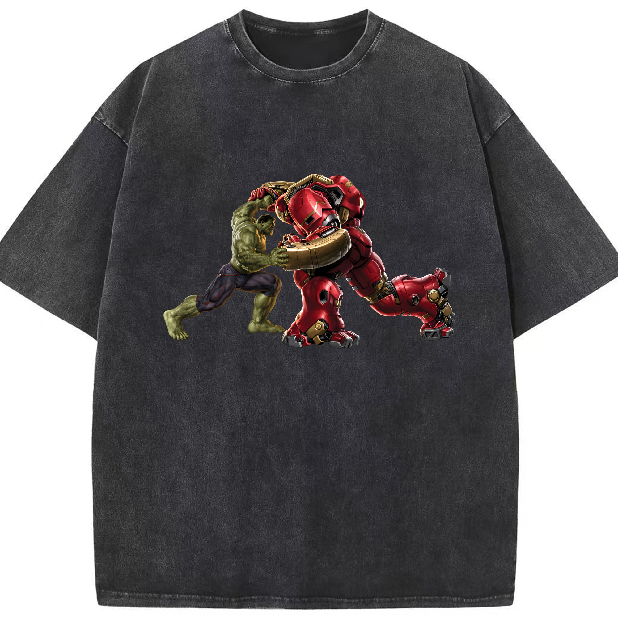 （画像用） アベンジャーズ The Avengers 綿100% ヴィンテージ風 半袖Tシャツ（フロントプリント）