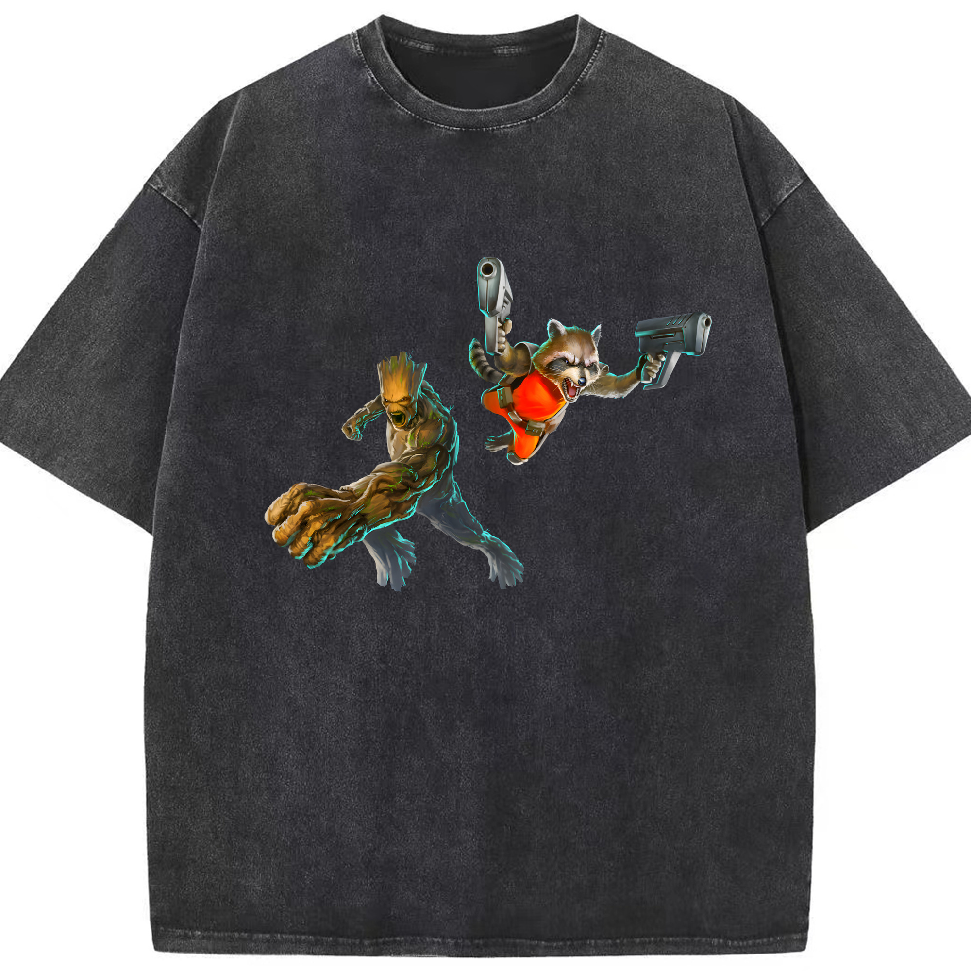 （画像用） アベンジャーズ The Avengers 綿100% ヴィンテージ風 半袖Tシャツ（フロントプリント）