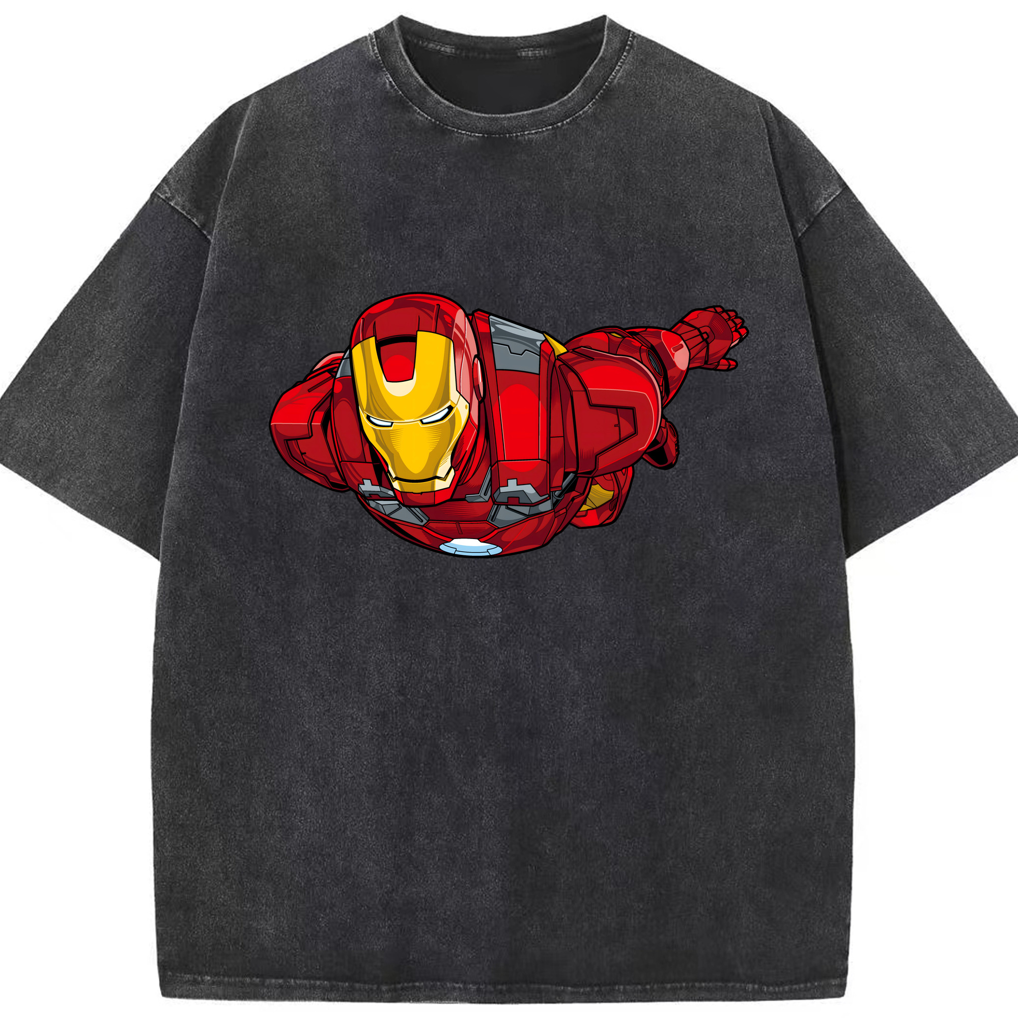 （画像用） アベンジャーズ The Avengers 綿100% ヴィンテージ風 半袖Tシャツ（フロントプリント）