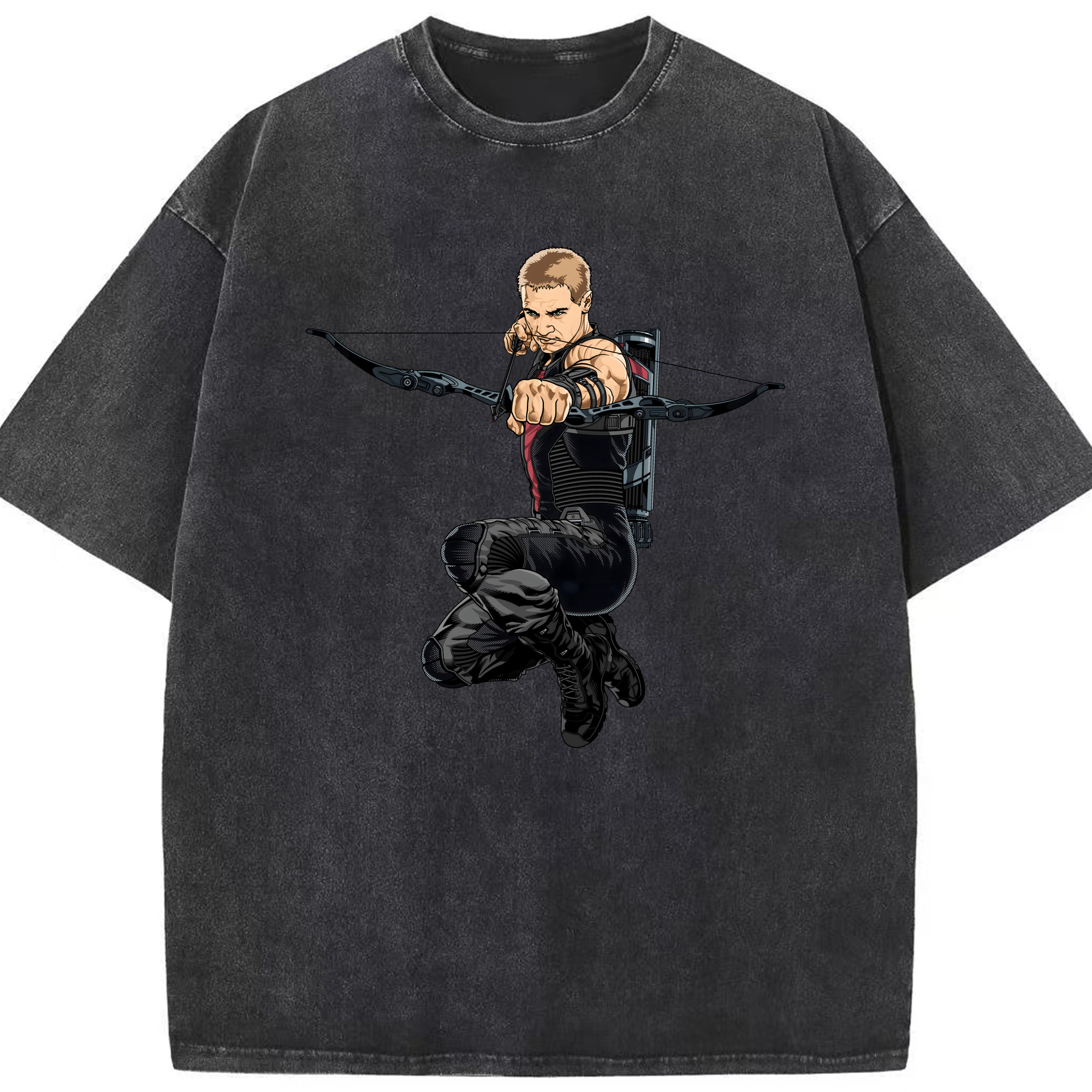 （画像用） アベンジャーズ The Avengers 綿100% ヴィンテージ風 半袖Tシャツ（フロントプリント）
