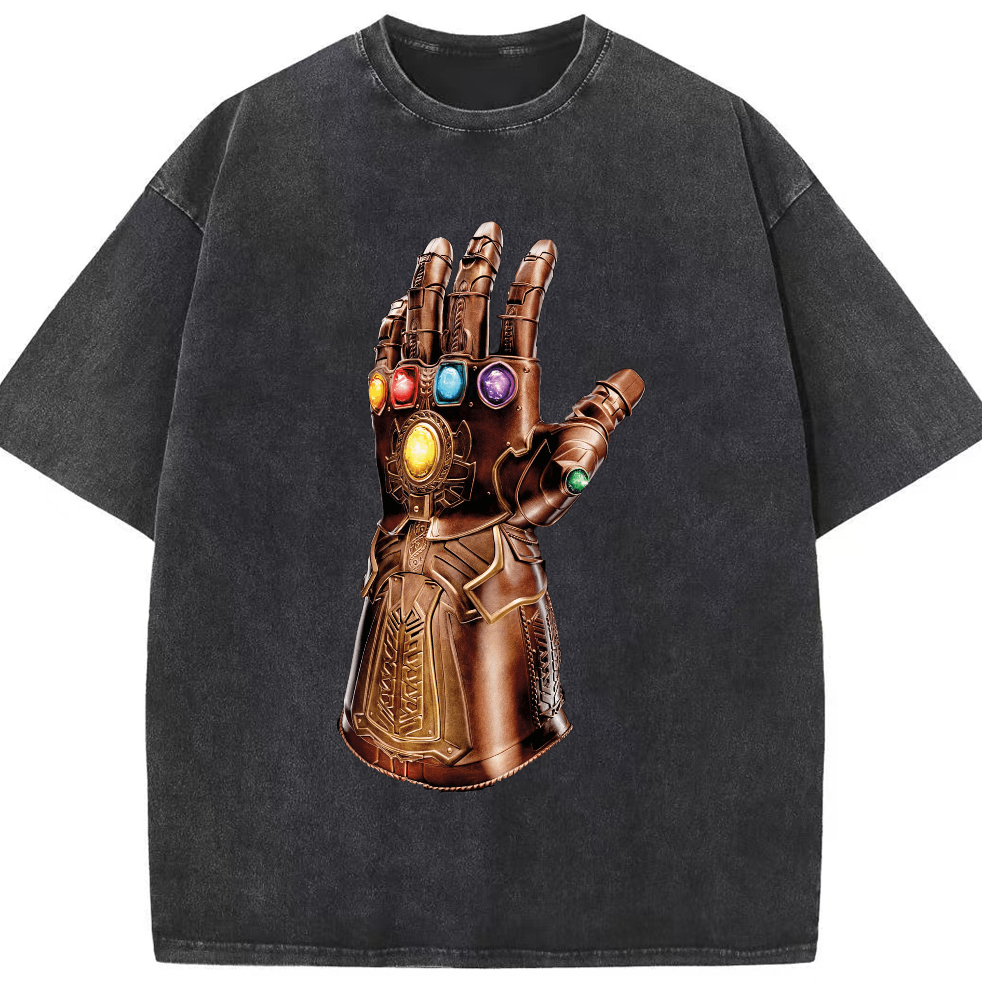 （画像用） アベンジャーズ The Avengers 綿100% ヴィンテージ風 半袖Tシャツ（フロントプリント）