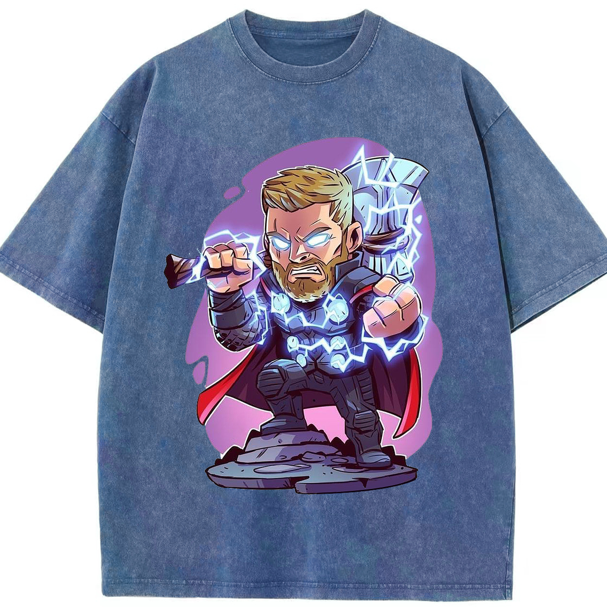 （画像用） アベンジャーズ The Avengers 綿100% ヴィンテージ風 半袖Tシャツ（フロントプリント）