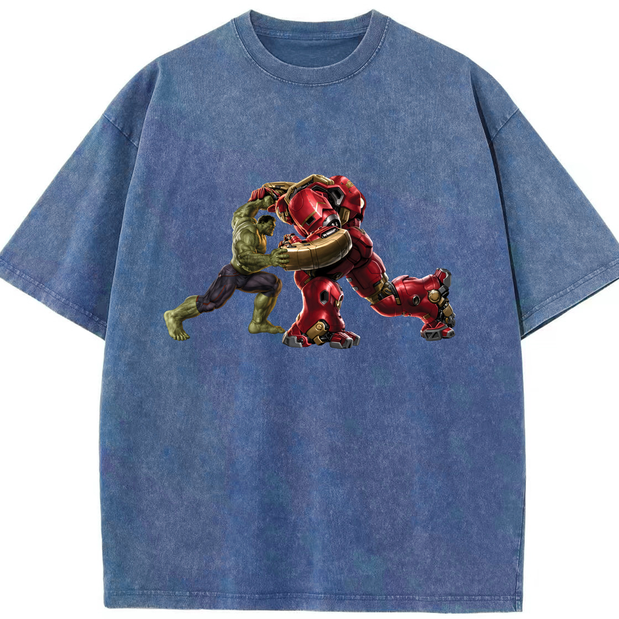 （画像用） アベンジャーズ The Avengers 綿100% ヴィンテージ風 半袖Tシャツ（フロントプリント）