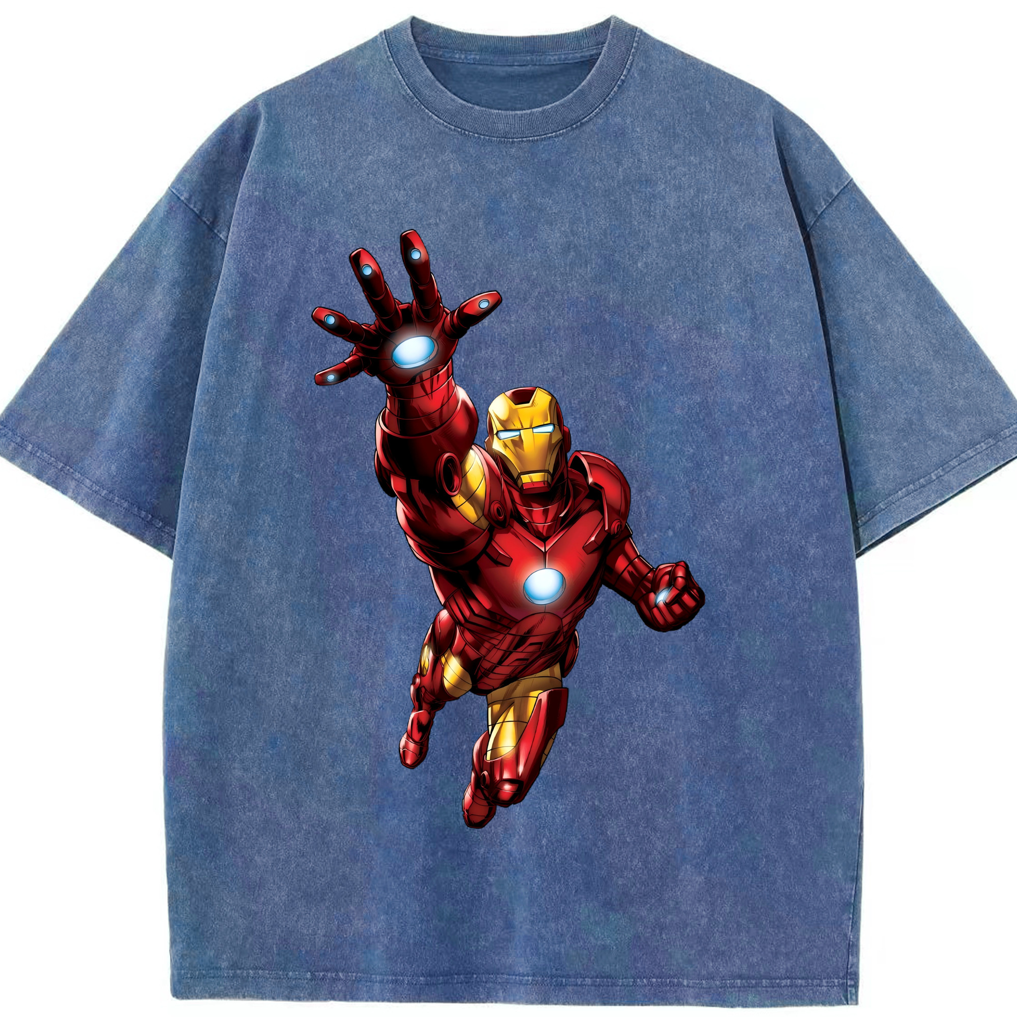 （画像用） アベンジャーズ The Avengers 綿100% ヴィンテージ風 半袖Tシャツ（フロントプリント）