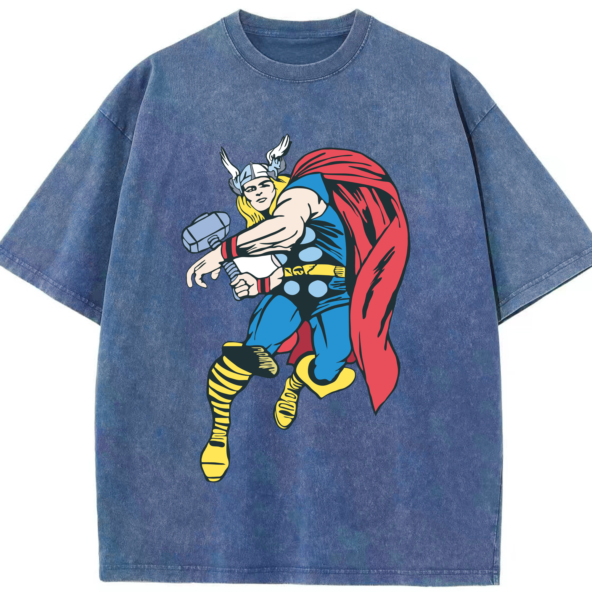 （画像用） アベンジャーズ The Avengers 綿100% ヴィンテージ風 半袖Tシャツ（フロントプリント）