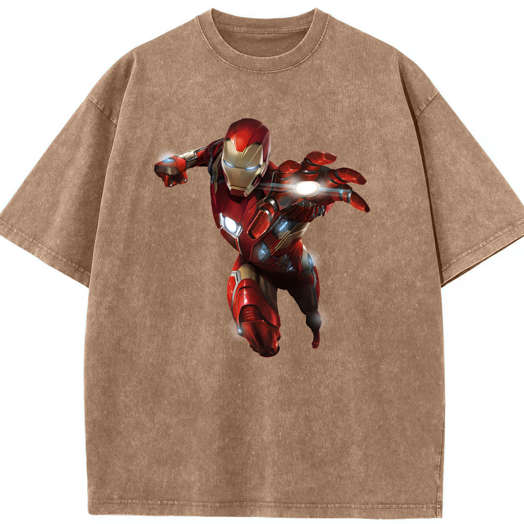 （画像用） アベンジャーズ The Avengers 綿100% ヴィンテージ風 半袖Tシャツ（フロントプリント）