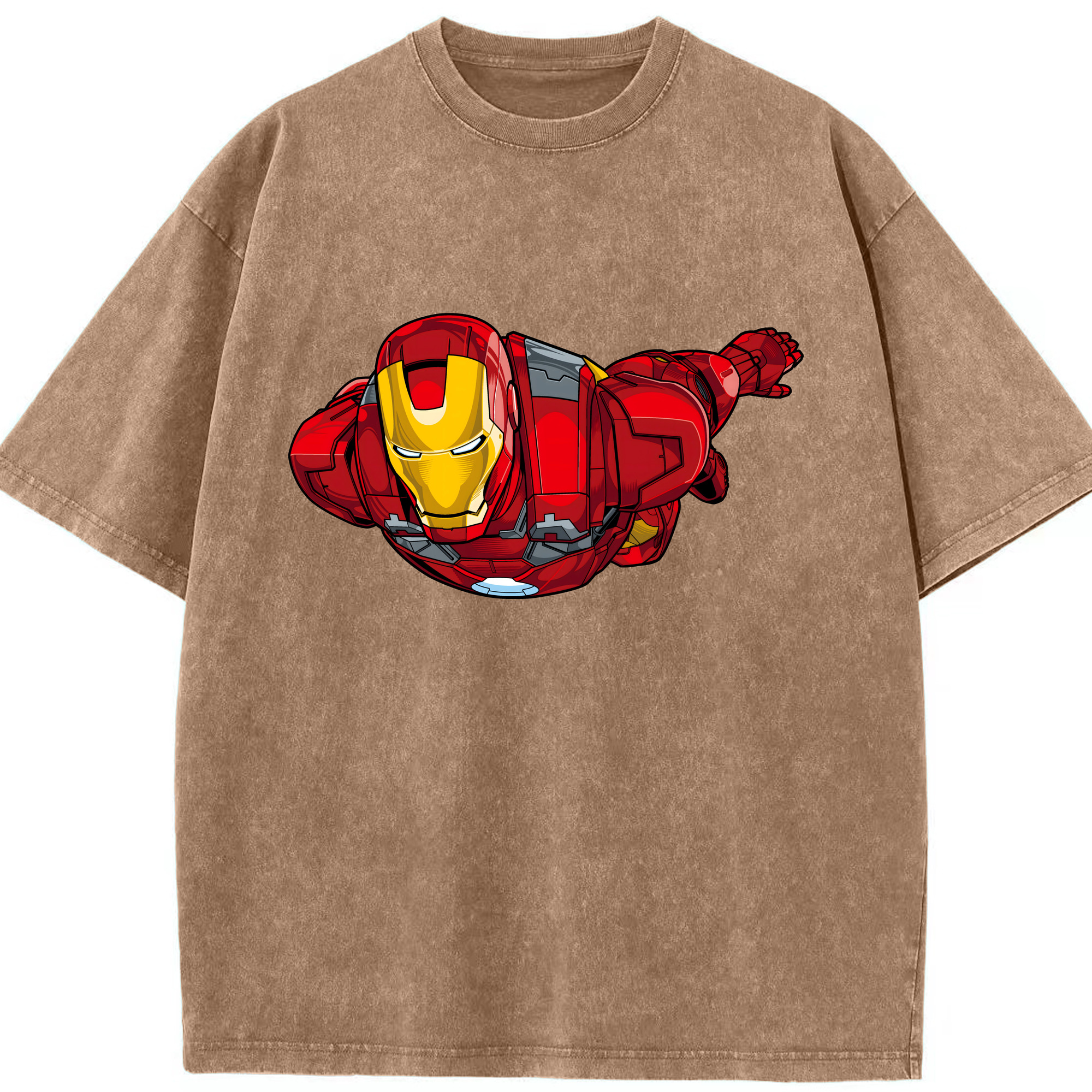 （画像用） アベンジャーズ The Avengers 綿100% ヴィンテージ風 半袖Tシャツ（フロントプリント）
