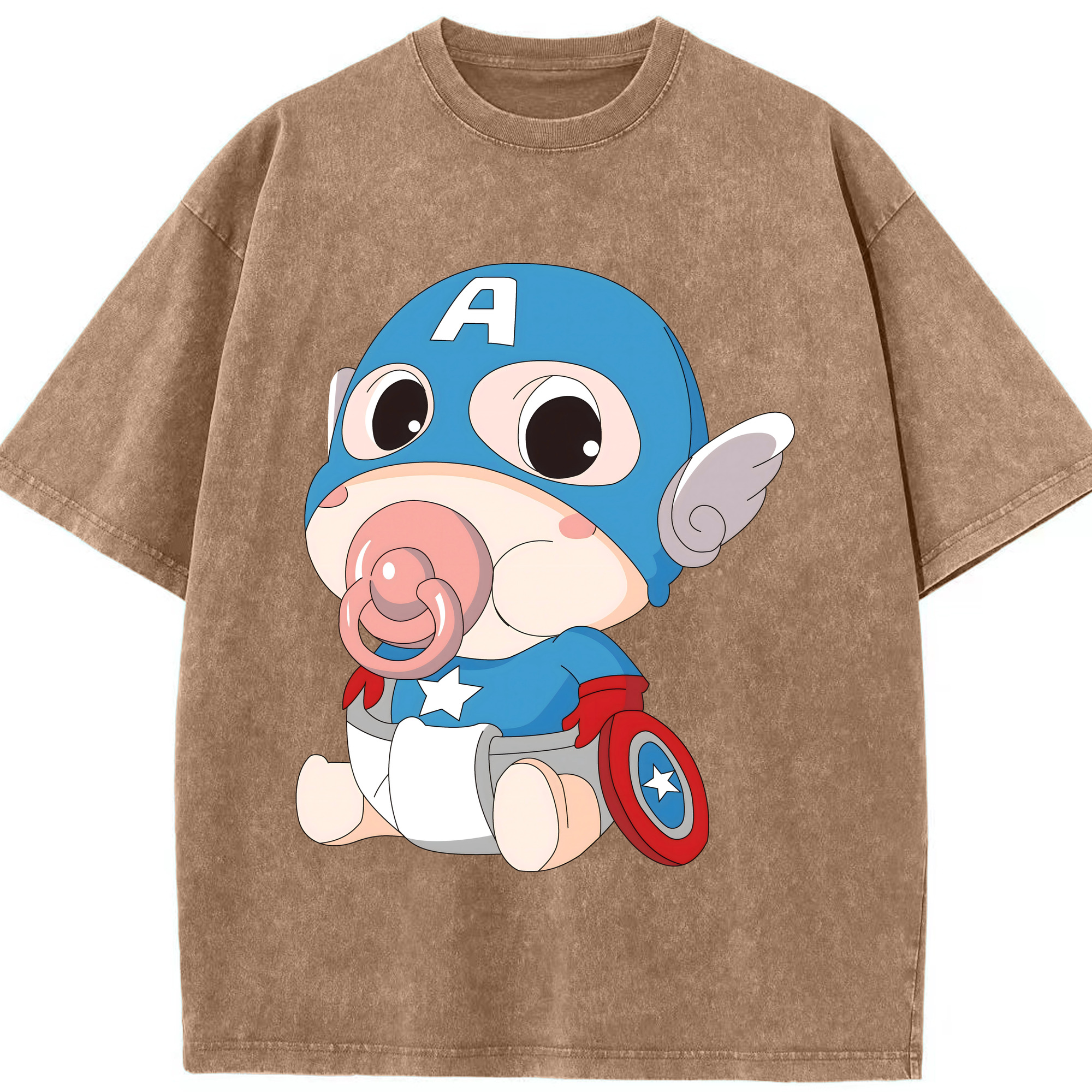 （画像用） アベンジャーズ The Avengers 綿100% ヴィンテージ風 半袖Tシャツ（フロントプリント）