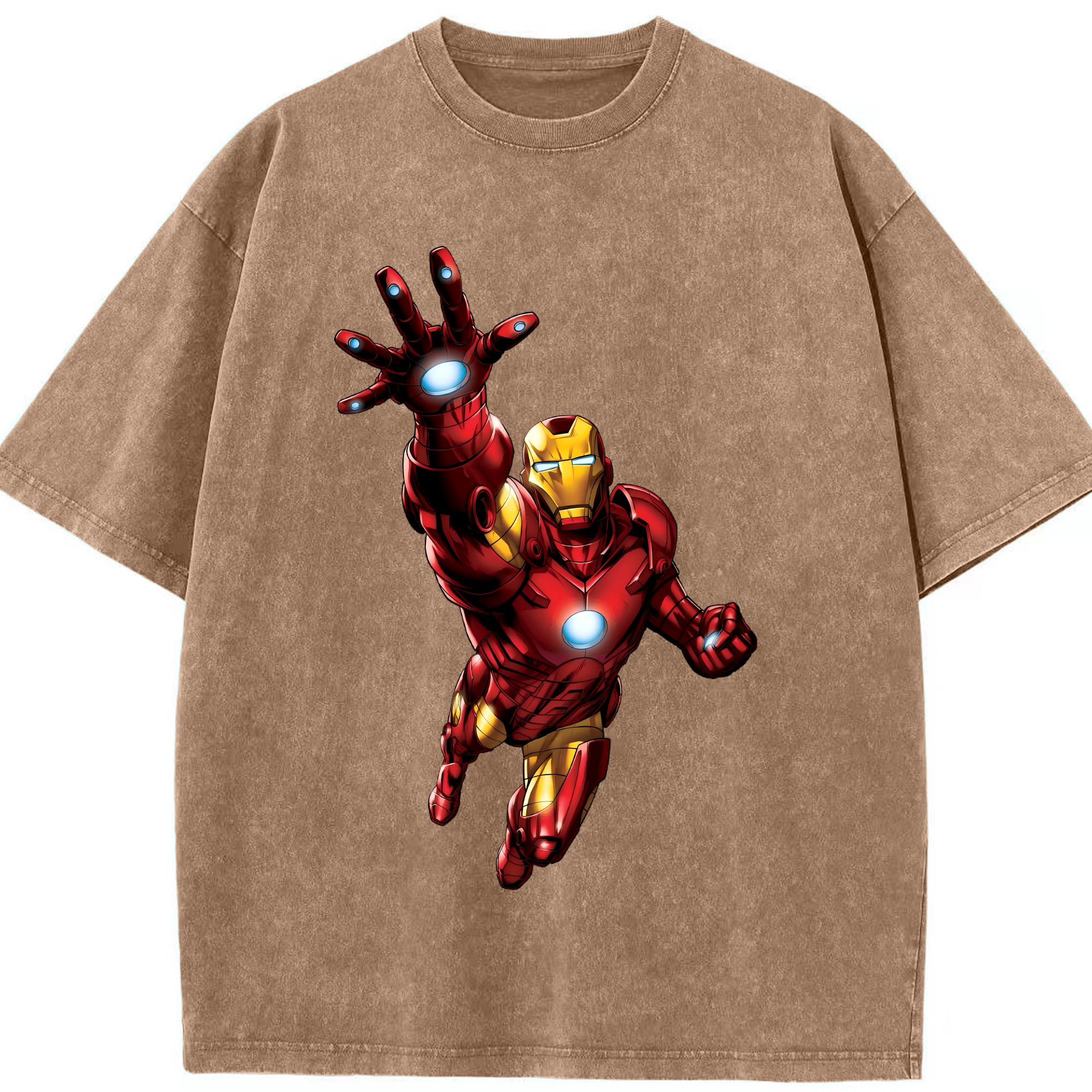 （画像用） アベンジャーズ The Avengers 綿100% ヴィンテージ風 半袖Tシャツ（フロントプリント）