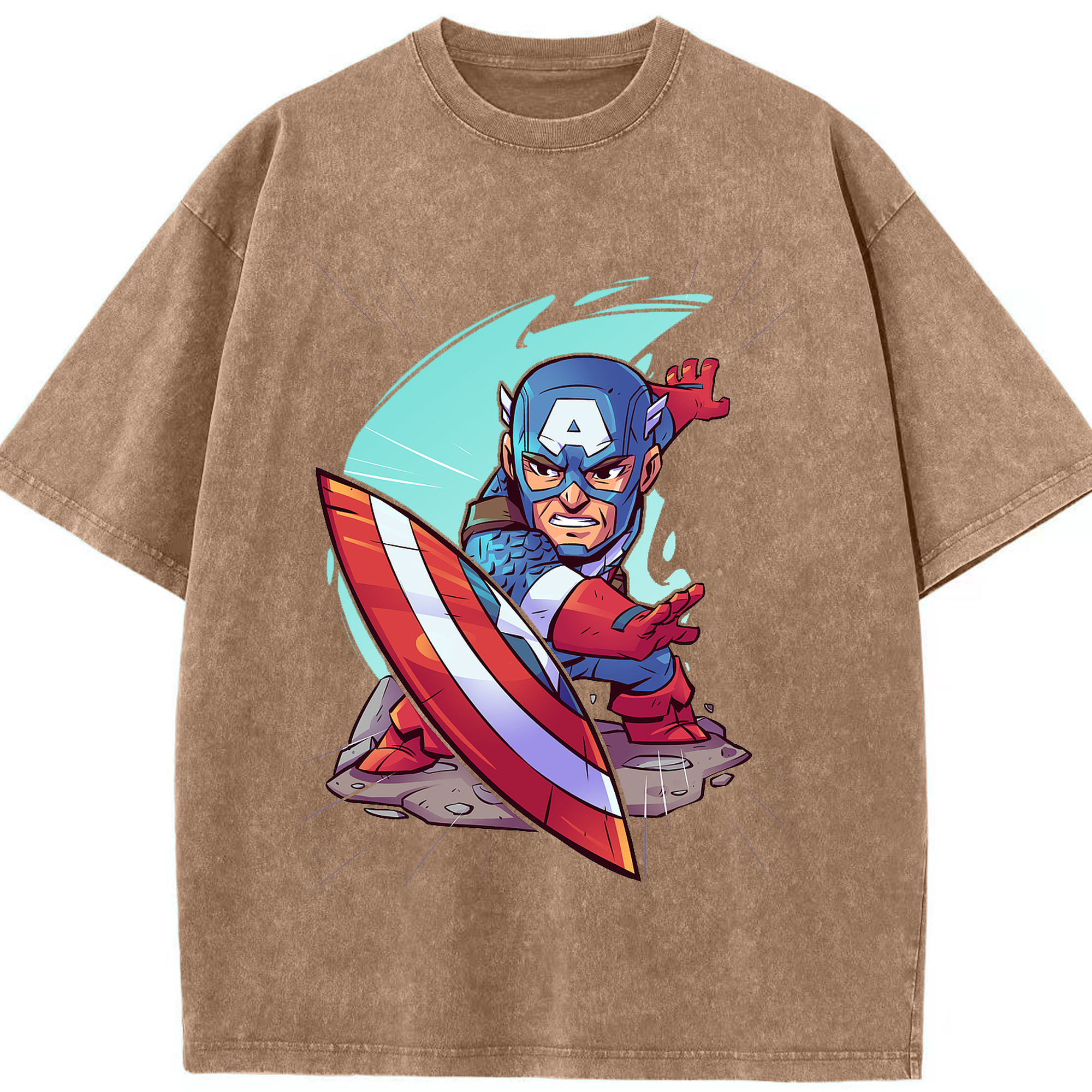 （画像用） アベンジャーズ The Avengers 綿100% ヴィンテージ風 半袖Tシャツ（フロントプリント）