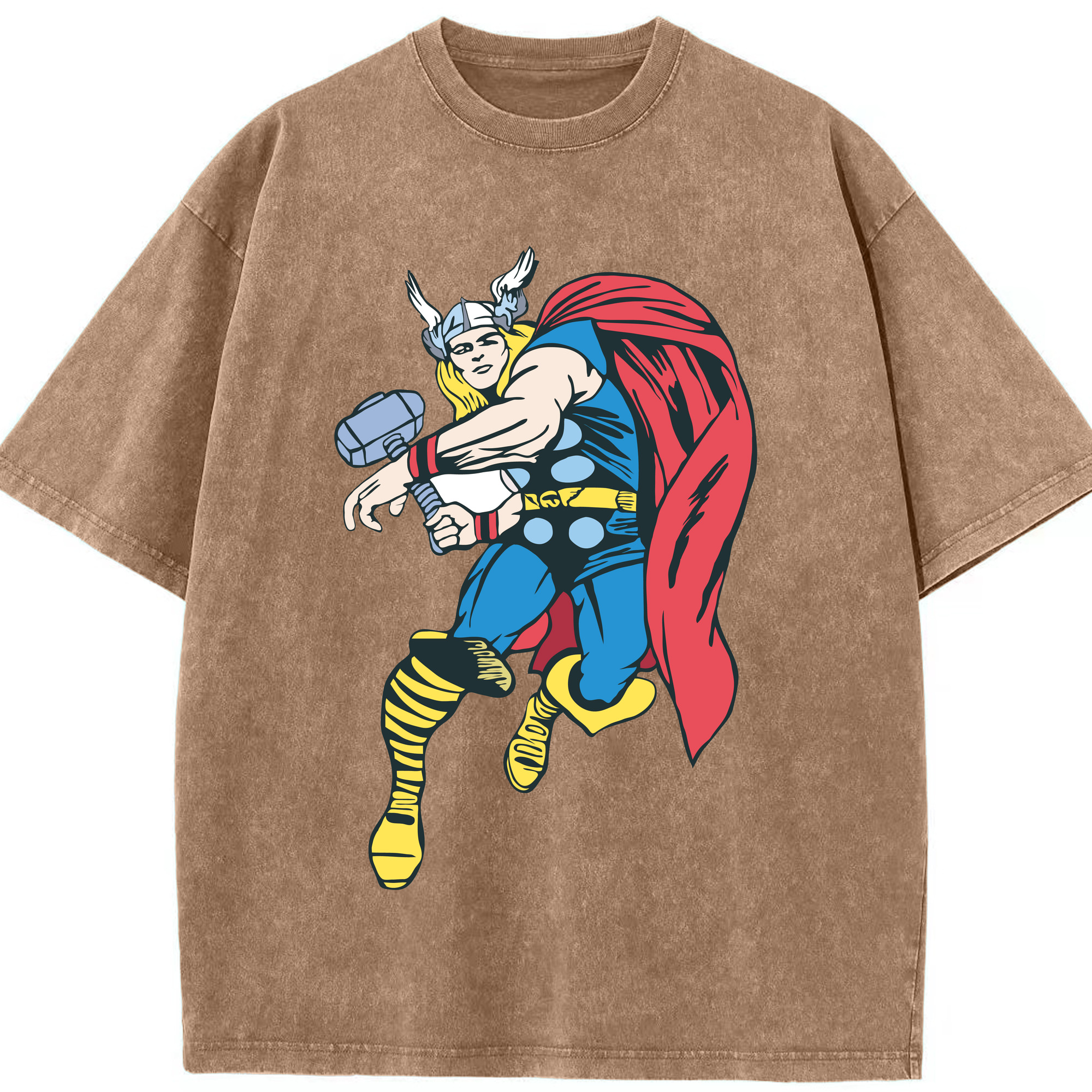 （画像用） アベンジャーズ The Avengers 綿100% ヴィンテージ風 半袖Tシャツ（フロントプリント）