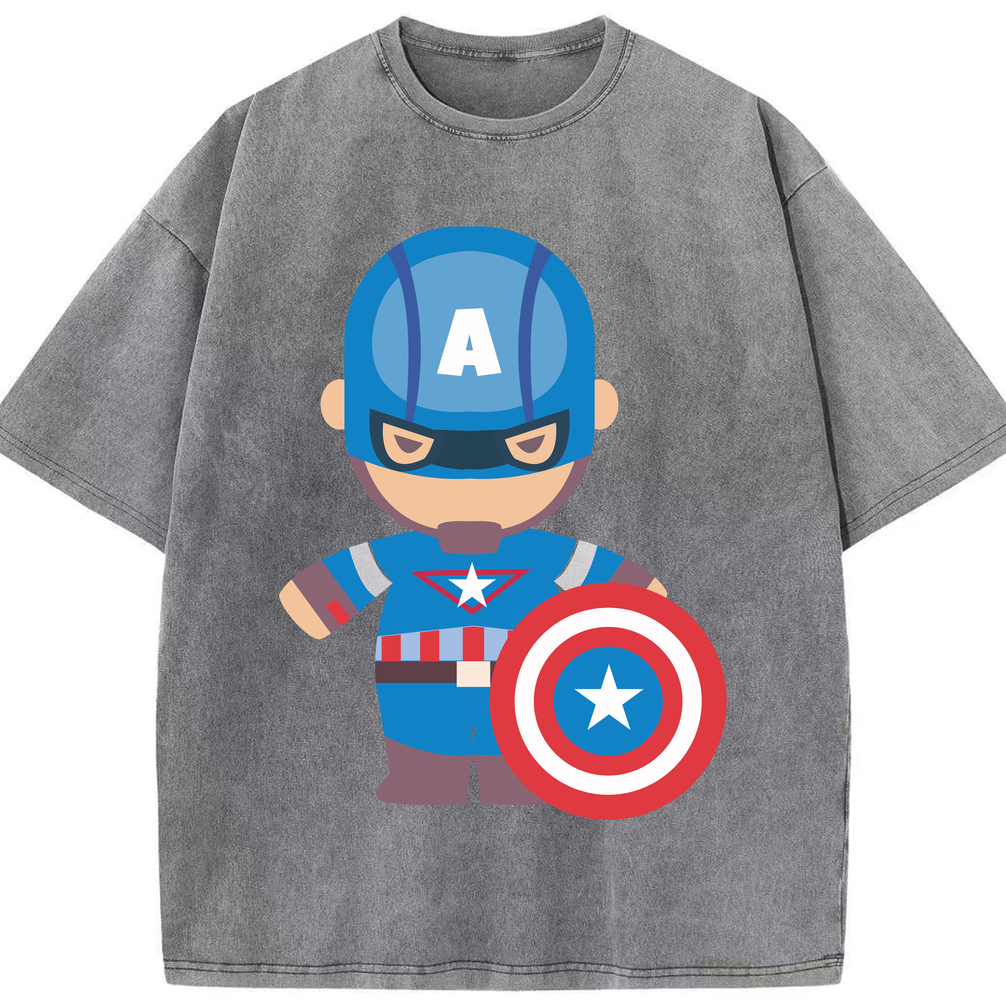 （画像用） アベンジャーズ The Avengers 綿100% ヴィンテージ風 半袖Tシャツ（フロントプリント）