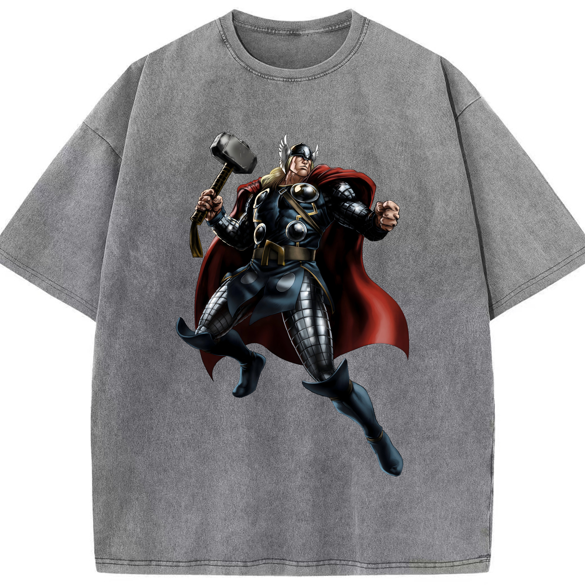 （画像用） アベンジャーズ The Avengers 綿100% ヴィンテージ風 半袖Tシャツ（フロントプリント）