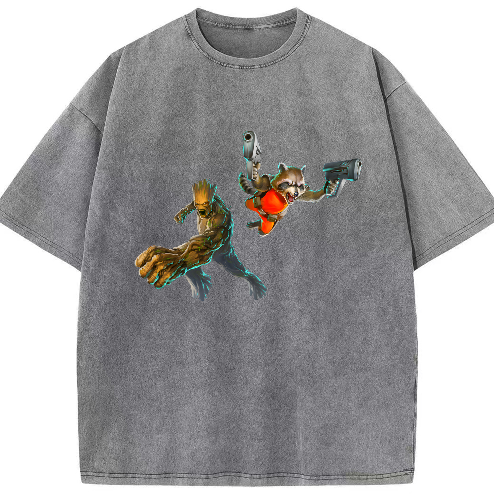 （画像用） アベンジャーズ The Avengers 綿100% ヴィンテージ風 半袖Tシャツ（フロントプリント）