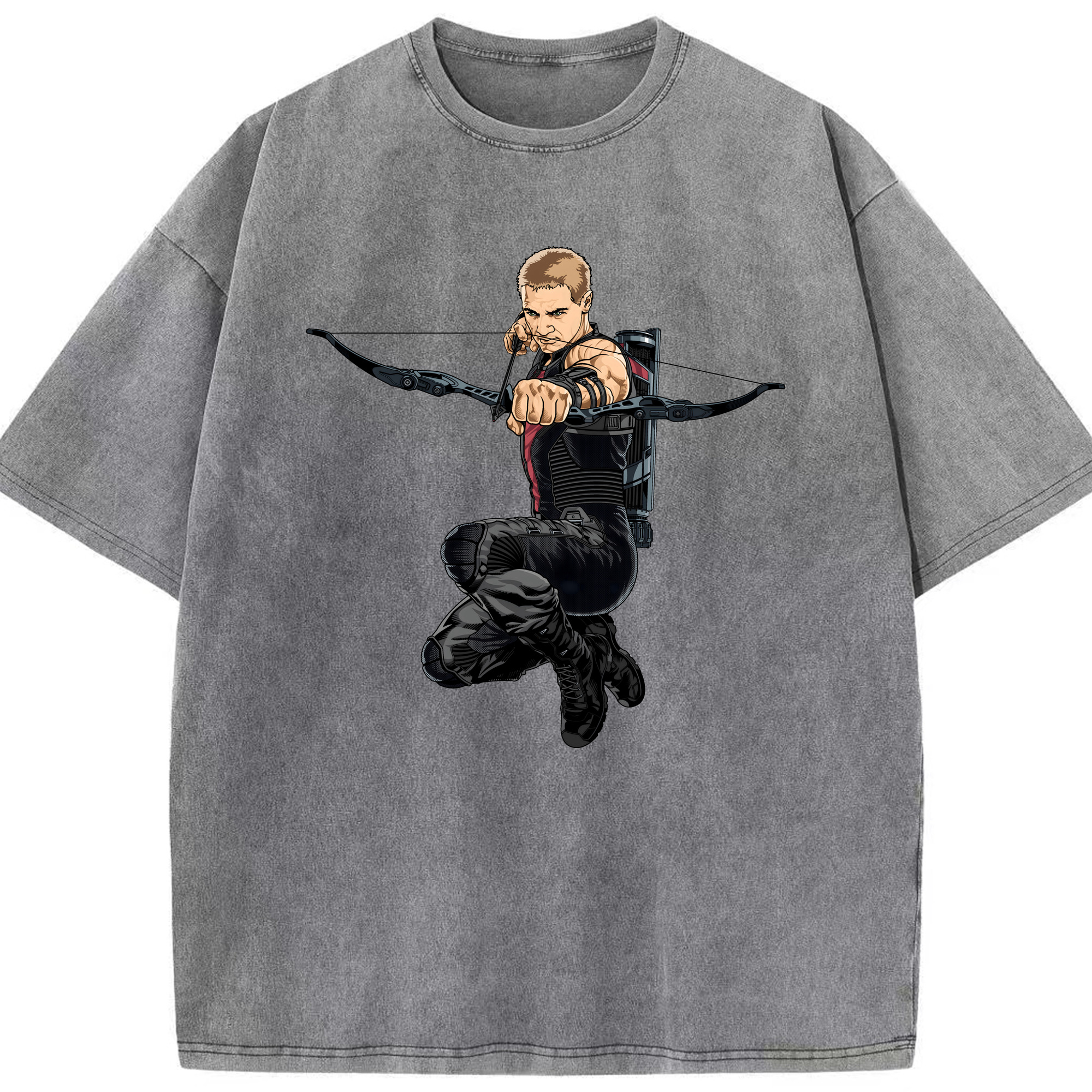 （画像用） アベンジャーズ The Avengers 綿100% ヴィンテージ風 半袖Tシャツ（フロントプリント）
