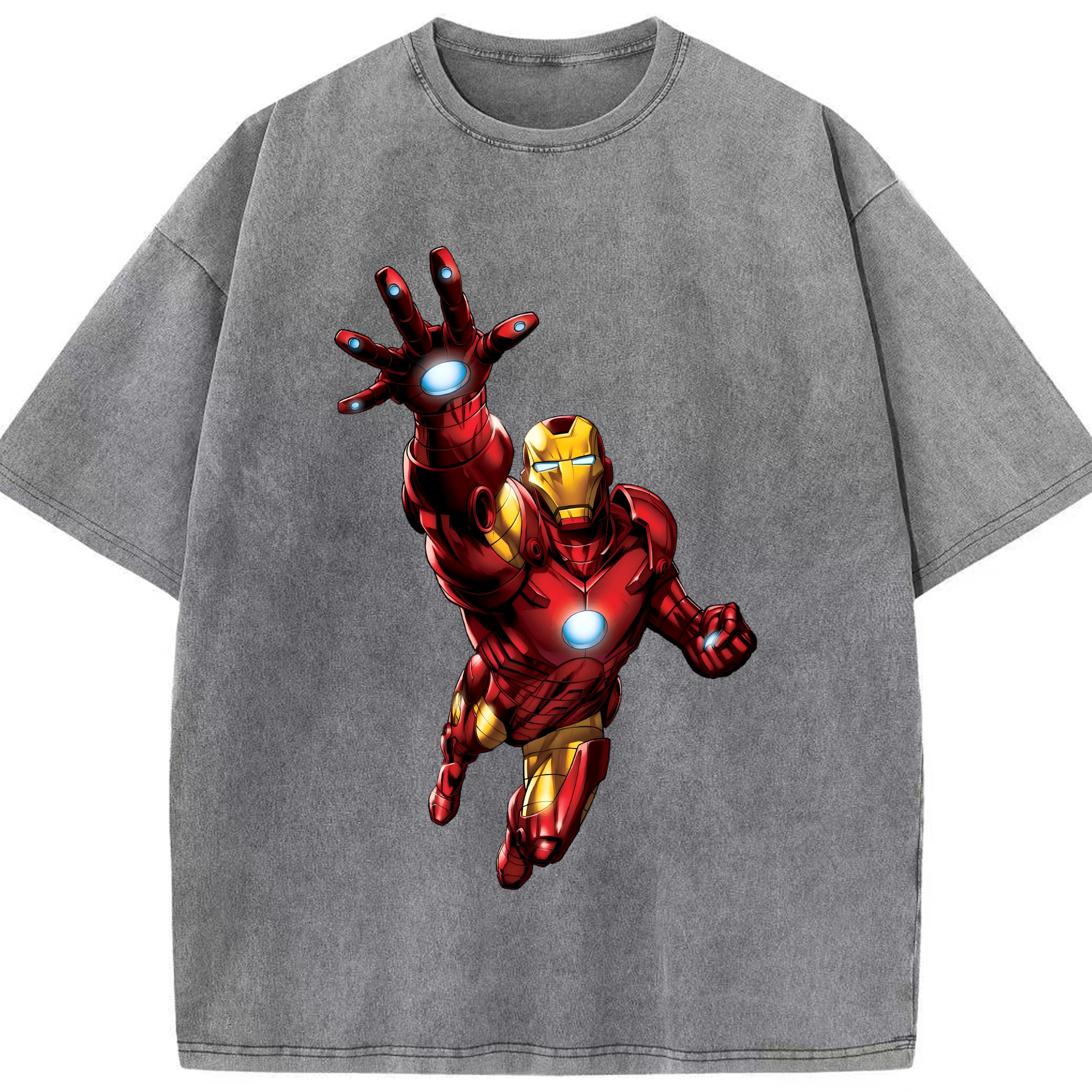 （画像用） アベンジャーズ The Avengers 綿100% ヴィンテージ風 半袖Tシャツ（フロントプリント）