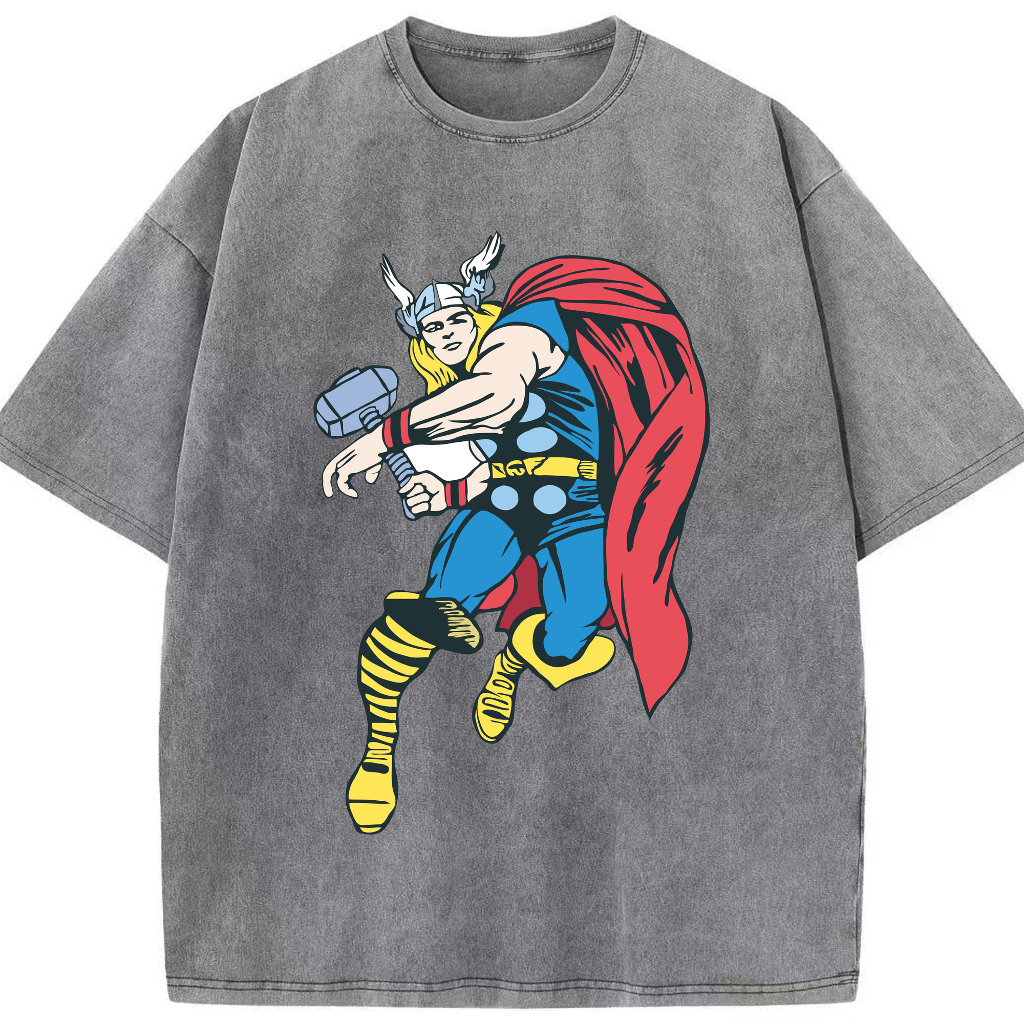 （画像用） アベンジャーズ The Avengers 綿100% ヴィンテージ風 半袖Tシャツ（フロントプリント）
