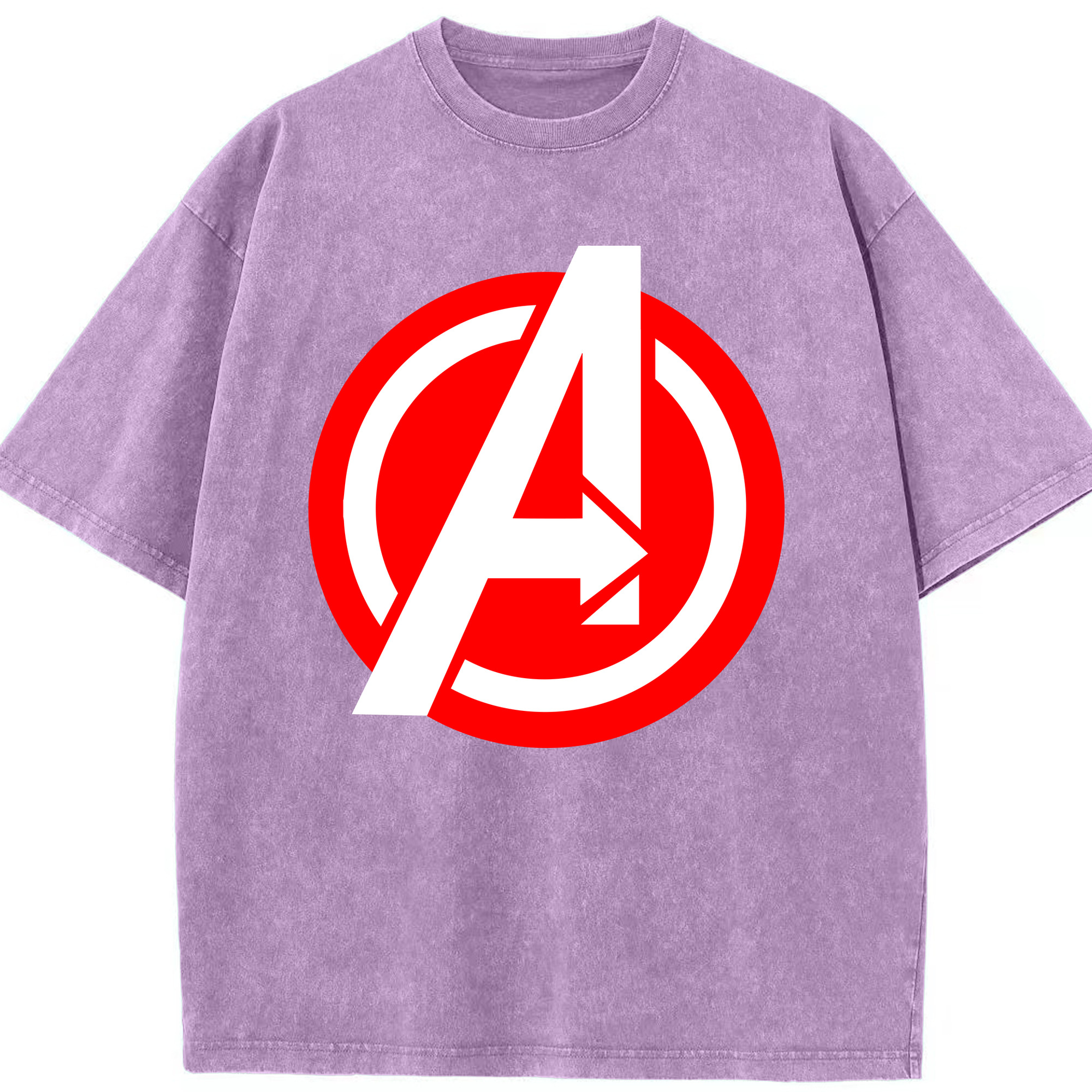 （画像用） アベンジャーズ The Avengers 綿100% ヴィンテージ風 半袖Tシャツ（フロントプリント）
