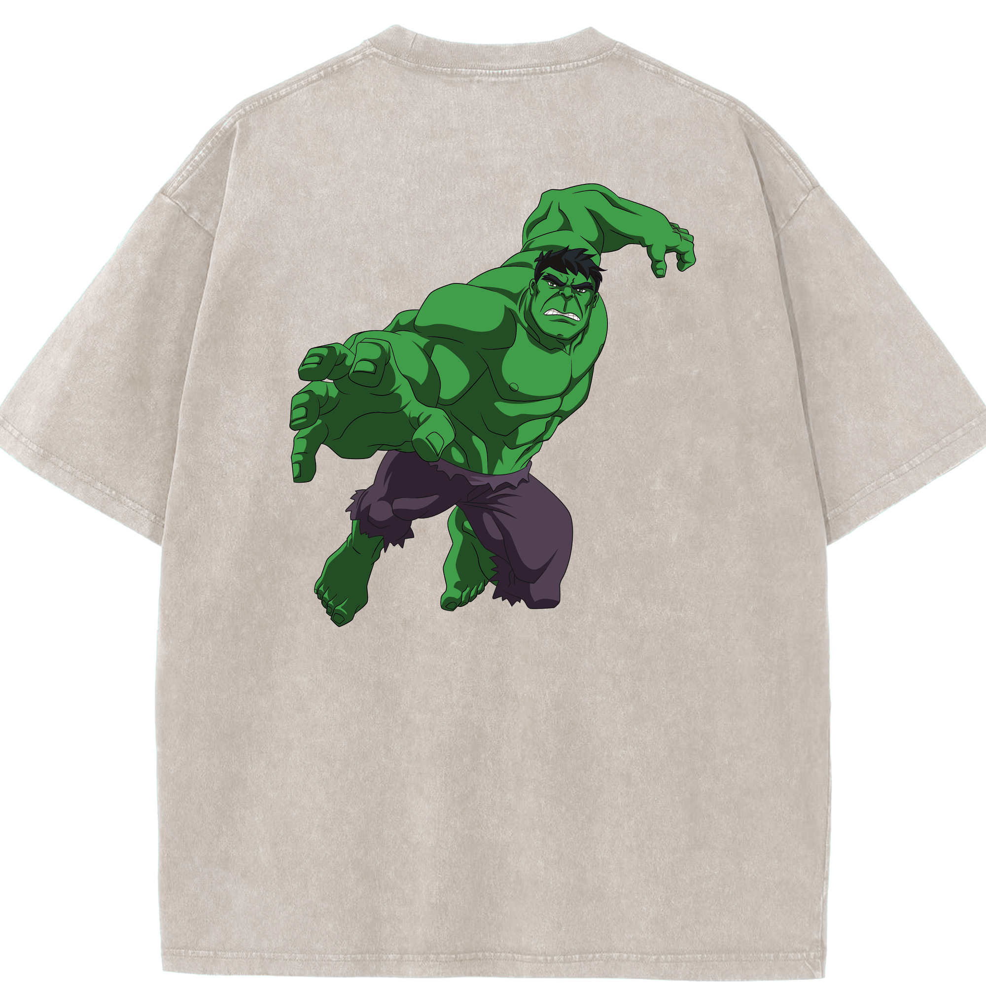（画像用） アベンジャーズ The Avengers 綿100% ヴィンテージ風 半袖Tシャツ（背面プリント）