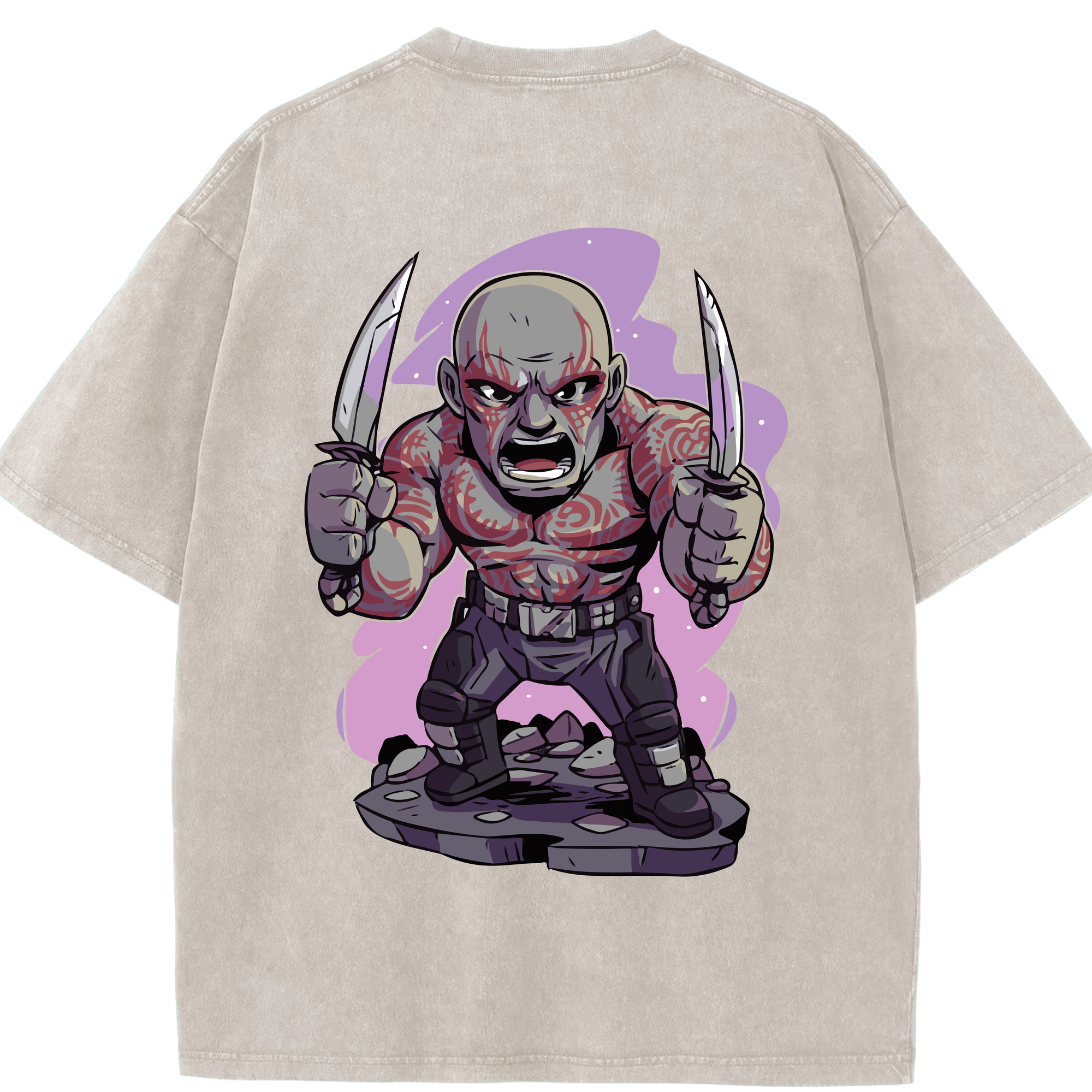 （画像用） アベンジャーズ The Avengers 綿100% ヴィンテージ風 半袖Tシャツ（背面プリント）