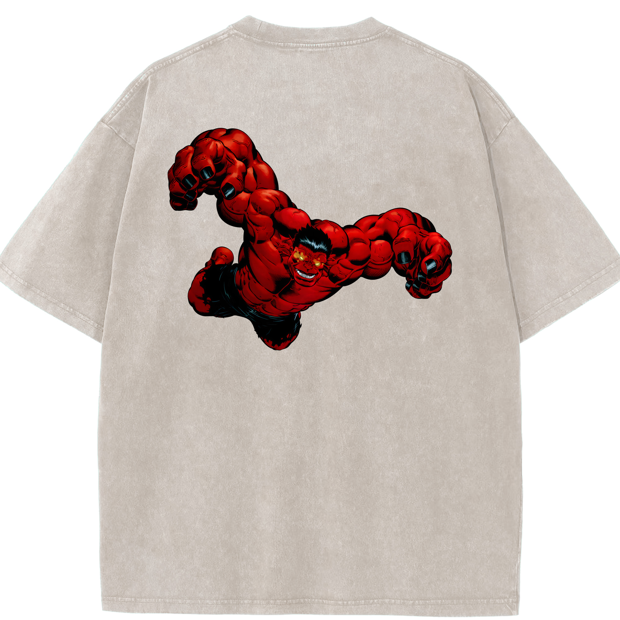 （画像用） アベンジャーズ The Avengers 綿100% ヴィンテージ風 半袖Tシャツ（背面プリント）