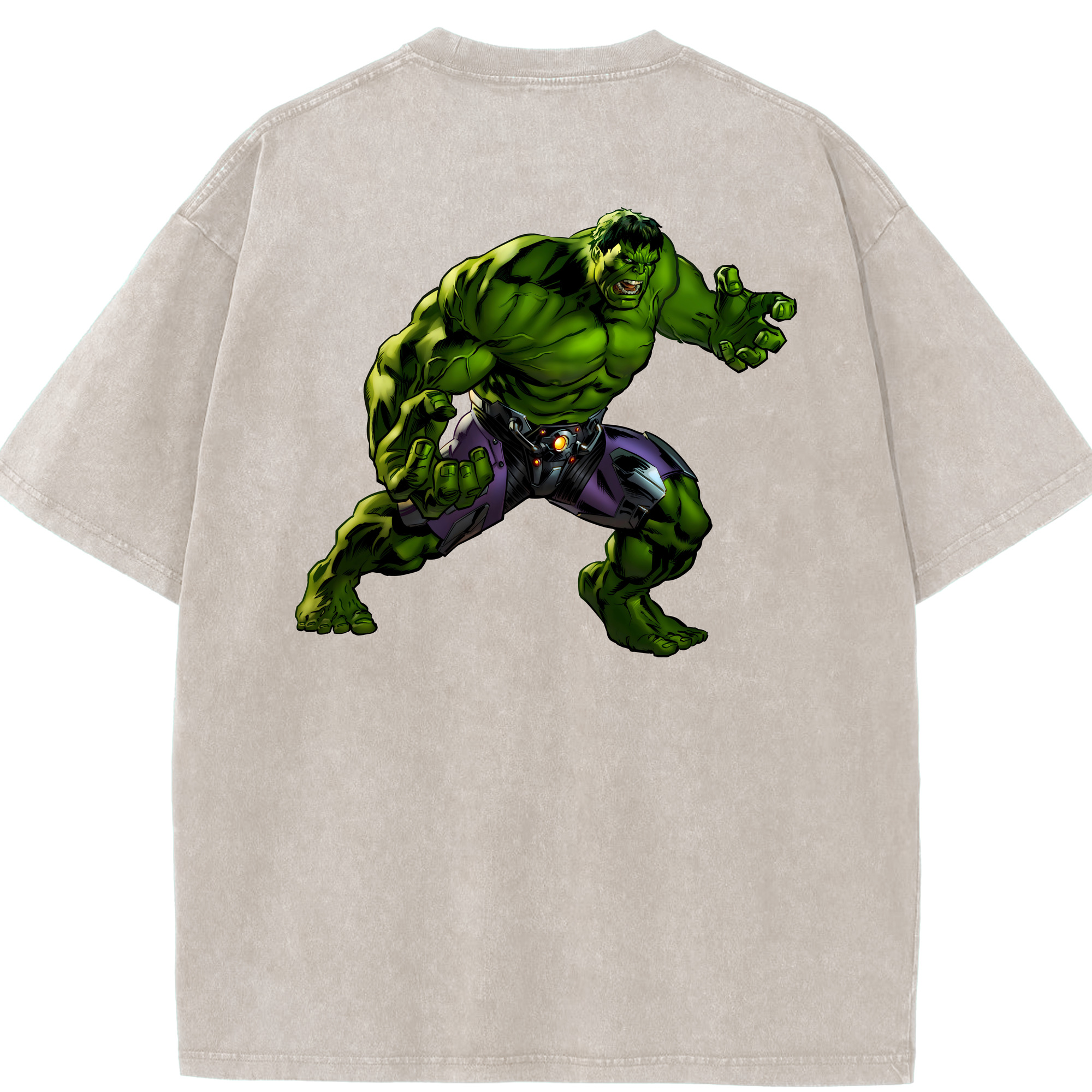 （画像用） アベンジャーズ The Avengers 綿100% ヴィンテージ風 半袖Tシャツ（背面プリント）