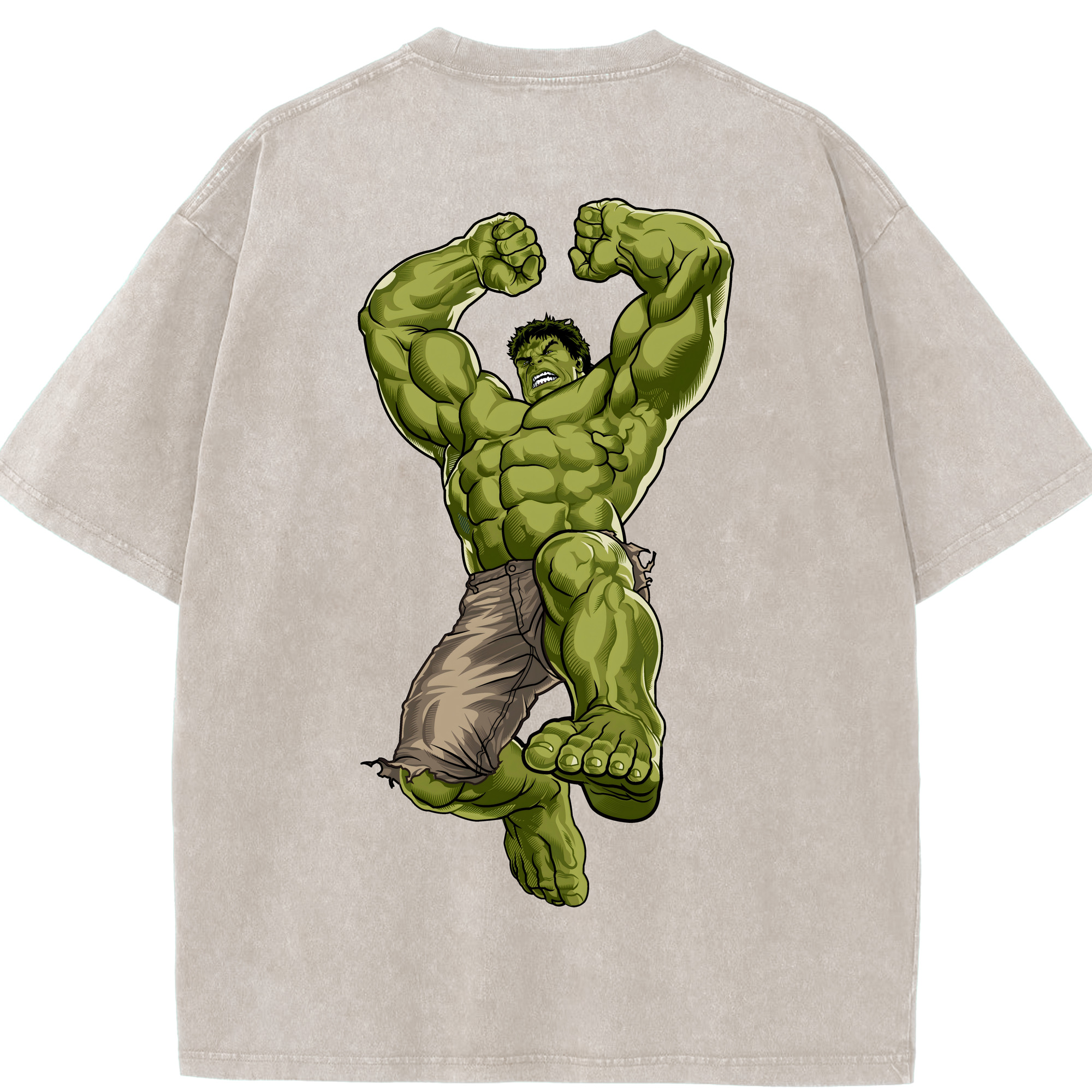 （画像用） アベンジャーズ The Avengers 綿100% ヴィンテージ風 半袖Tシャツ（背面プリント）