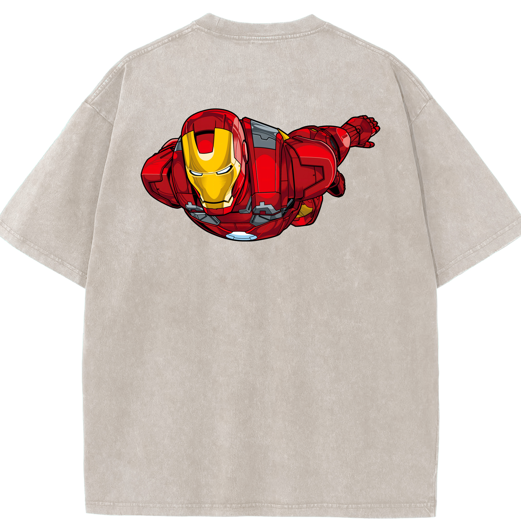 （画像用） アベンジャーズ The Avengers 綿100% ヴィンテージ風 半袖Tシャツ（背面プリント）