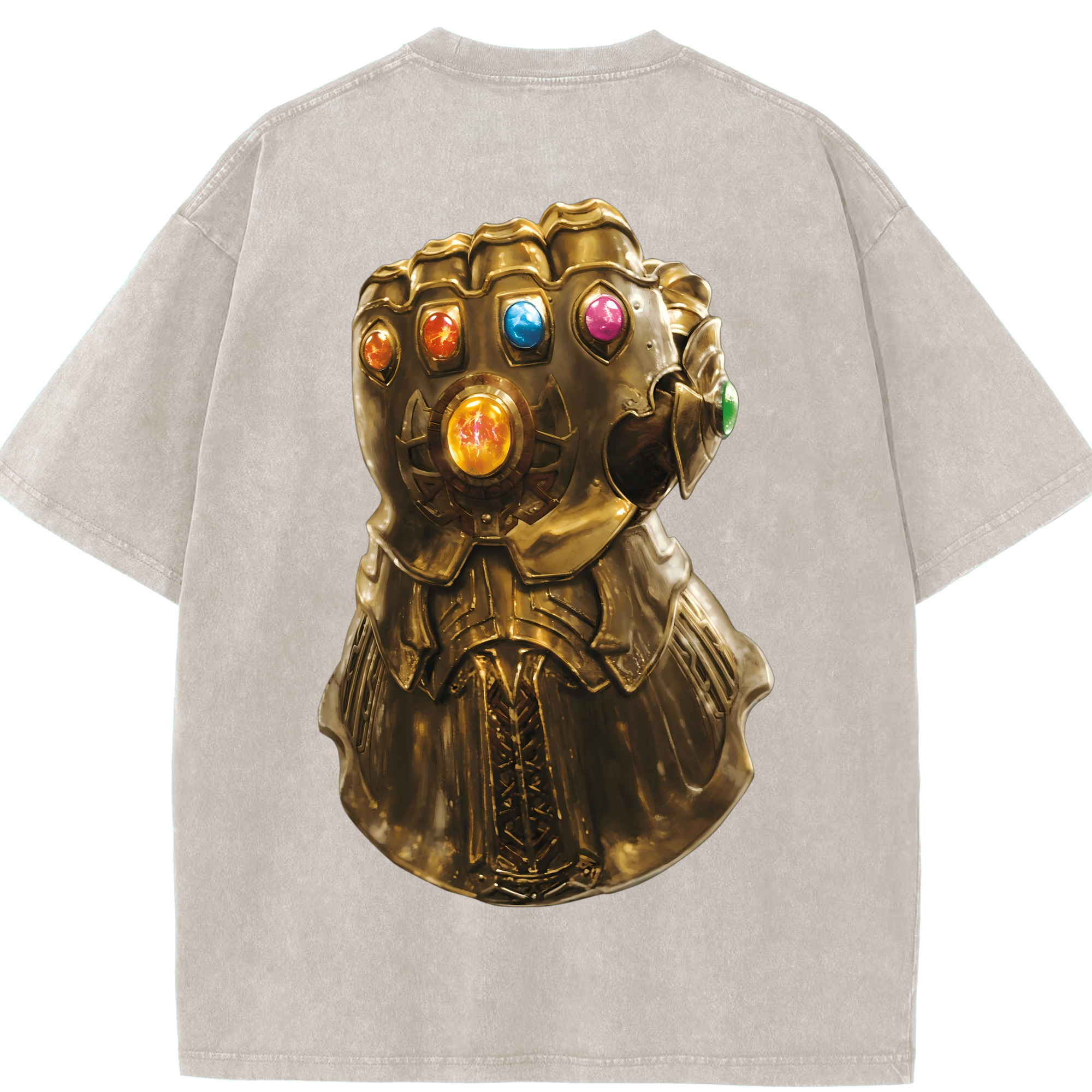 （画像用） アベンジャーズ The Avengers 綿100% ヴィンテージ風 半袖Tシャツ（背面プリント）