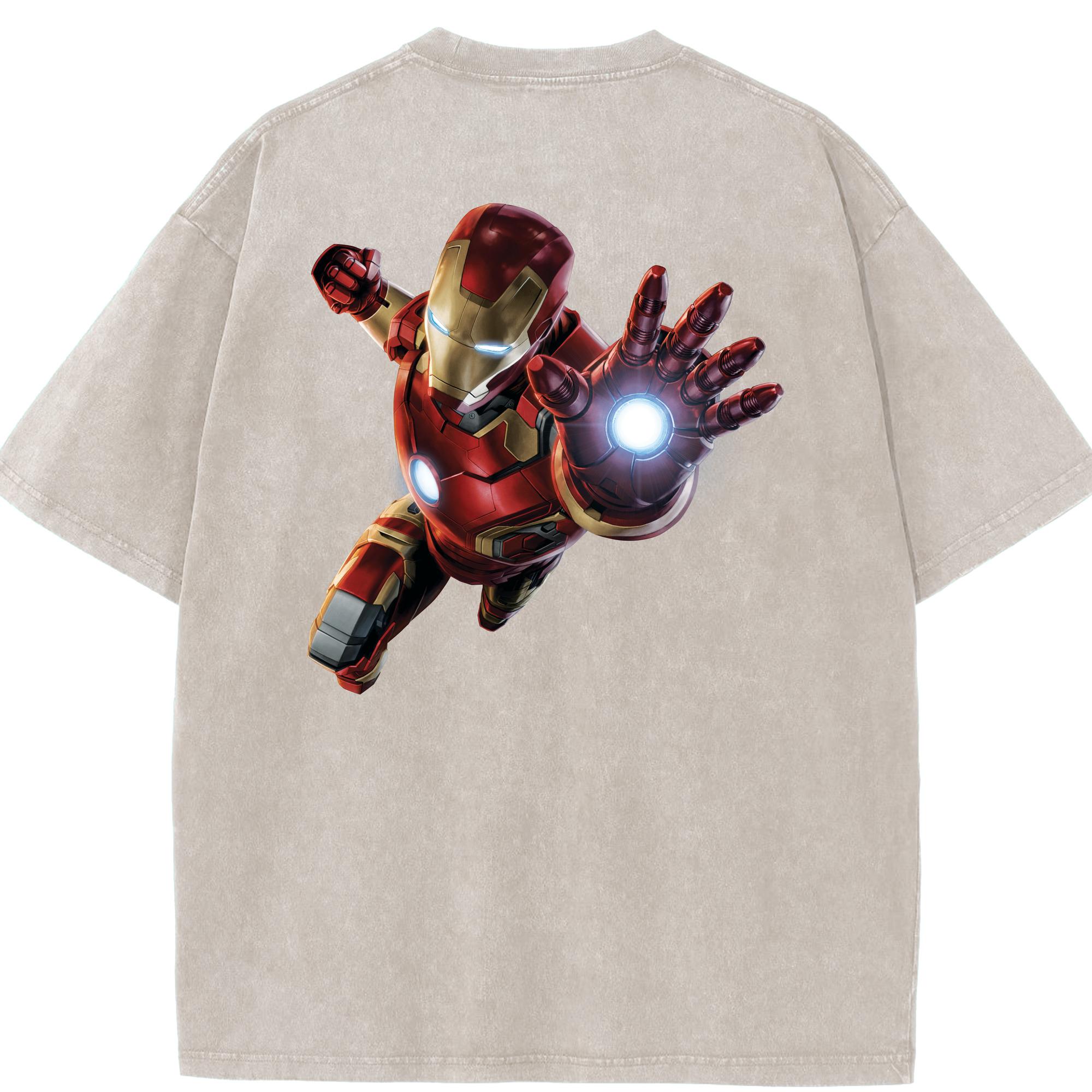（画像用） アベンジャーズ The Avengers 綿100% ヴィンテージ風 半袖Tシャツ（背面プリント）