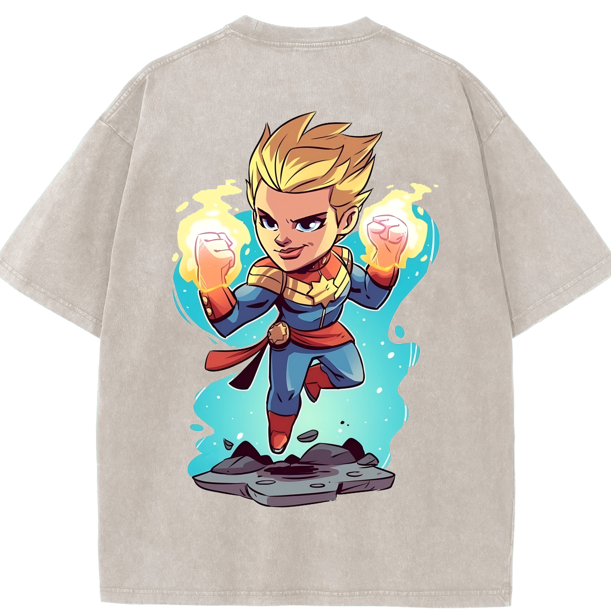 （画像用） アベンジャーズ The Avengers 綿100% ヴィンテージ風 半袖Tシャツ（背面プリント）