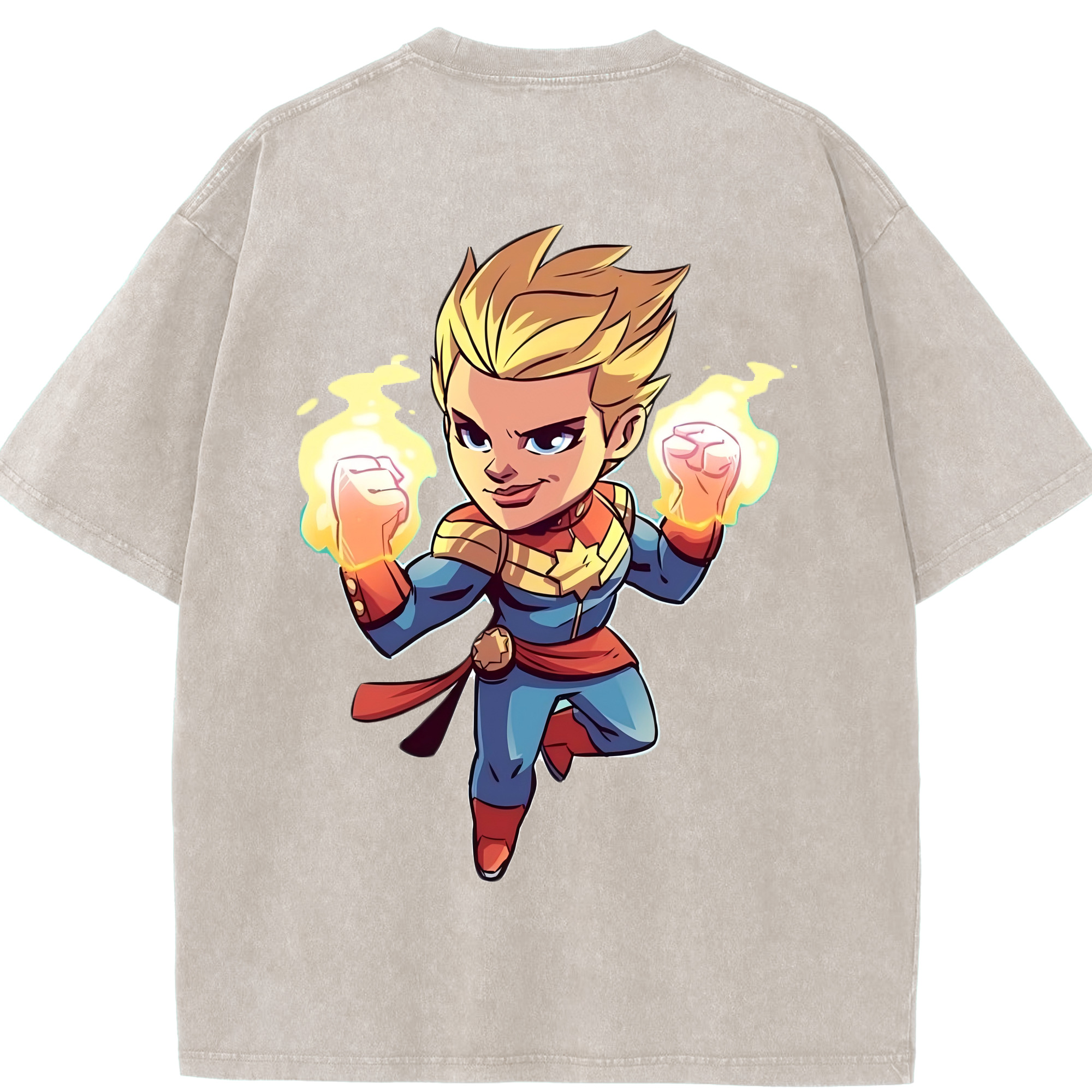 （画像用） アベンジャーズ The Avengers 綿100% ヴィンテージ風 半袖Tシャツ（背面プリント）