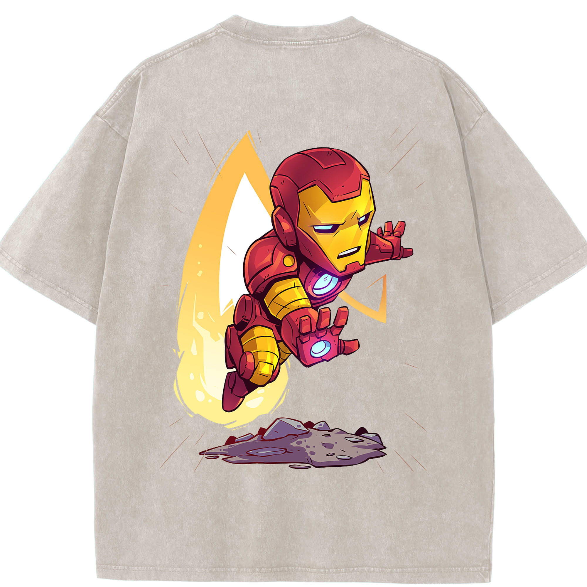 （画像用） アベンジャーズ The Avengers 綿100% ヴィンテージ風 半袖Tシャツ（背面プリント）