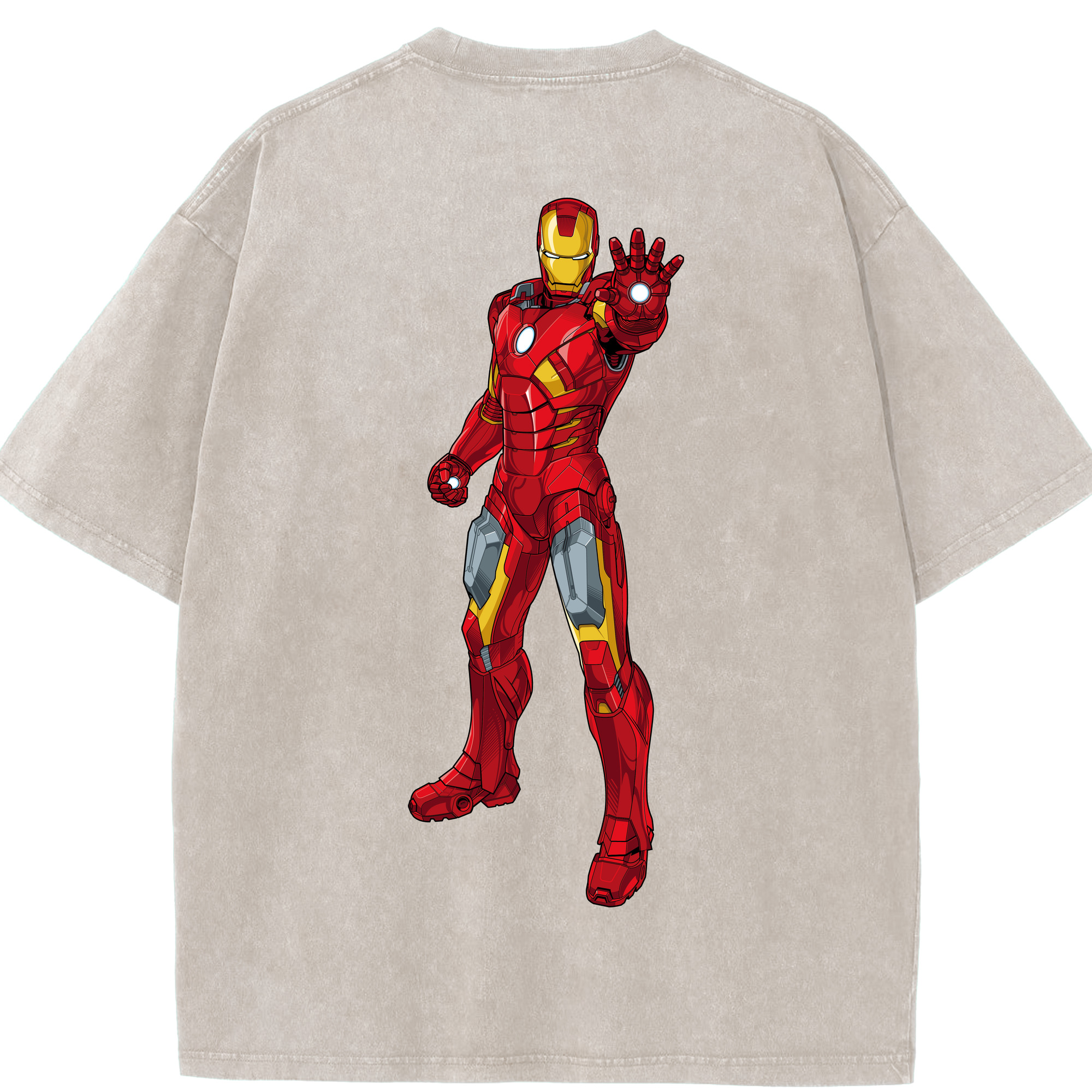 （画像用） アベンジャーズ The Avengers 綿100% ヴィンテージ風 半袖Tシャツ（背面プリント）