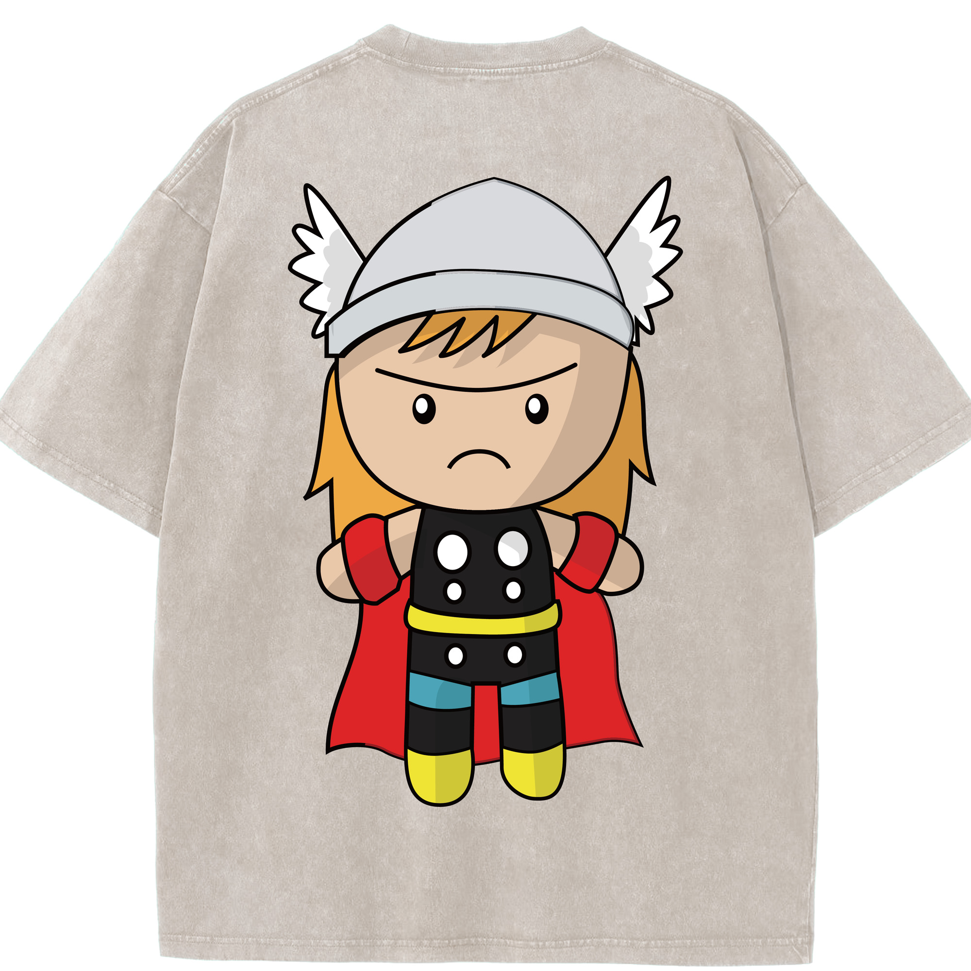 （画像用） アベンジャーズ The Avengers 綿100% ヴィンテージ風 半袖Tシャツ（背面プリント）