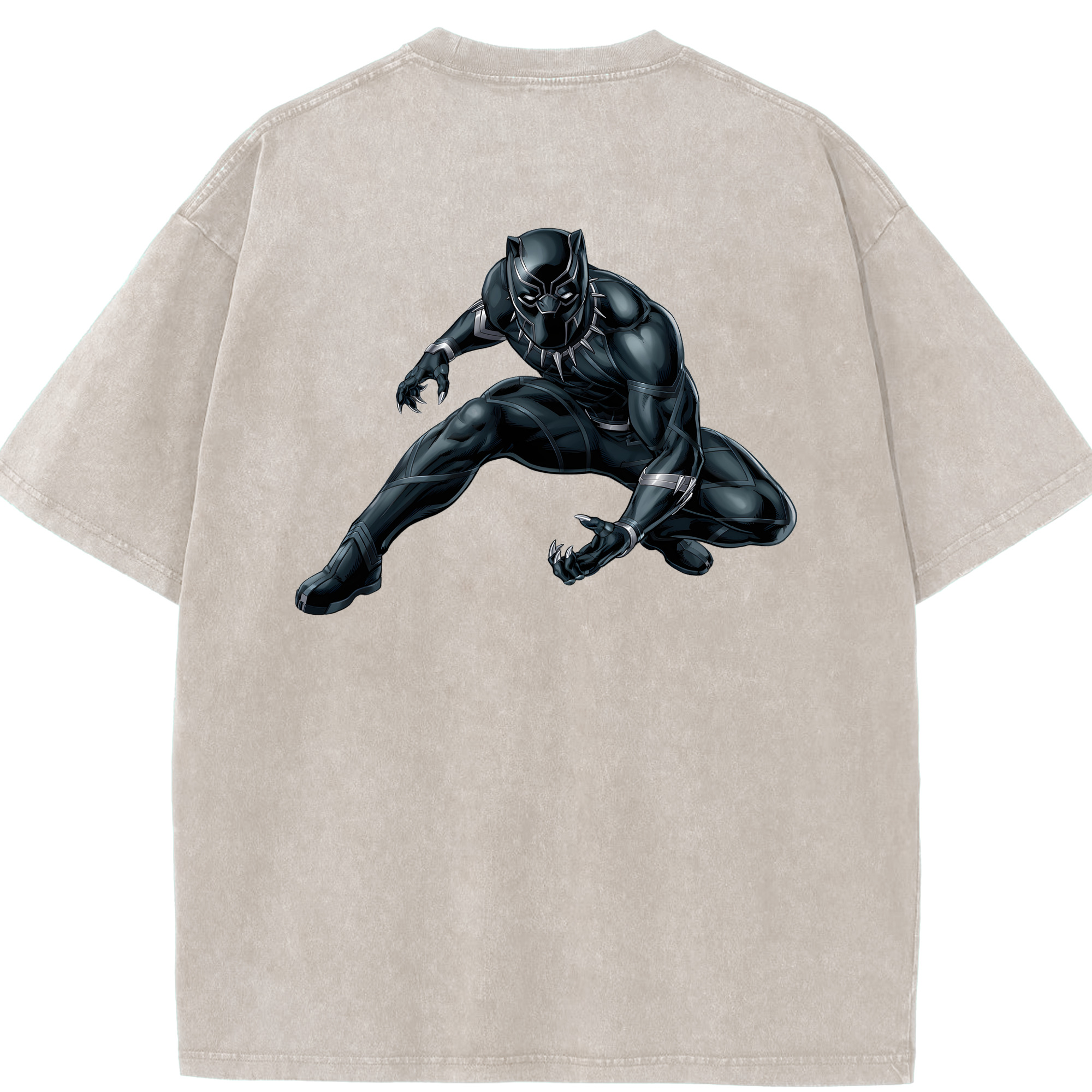 （画像用） アベンジャーズ The Avengers 綿100% ヴィンテージ風 半袖Tシャツ（背面プリント）