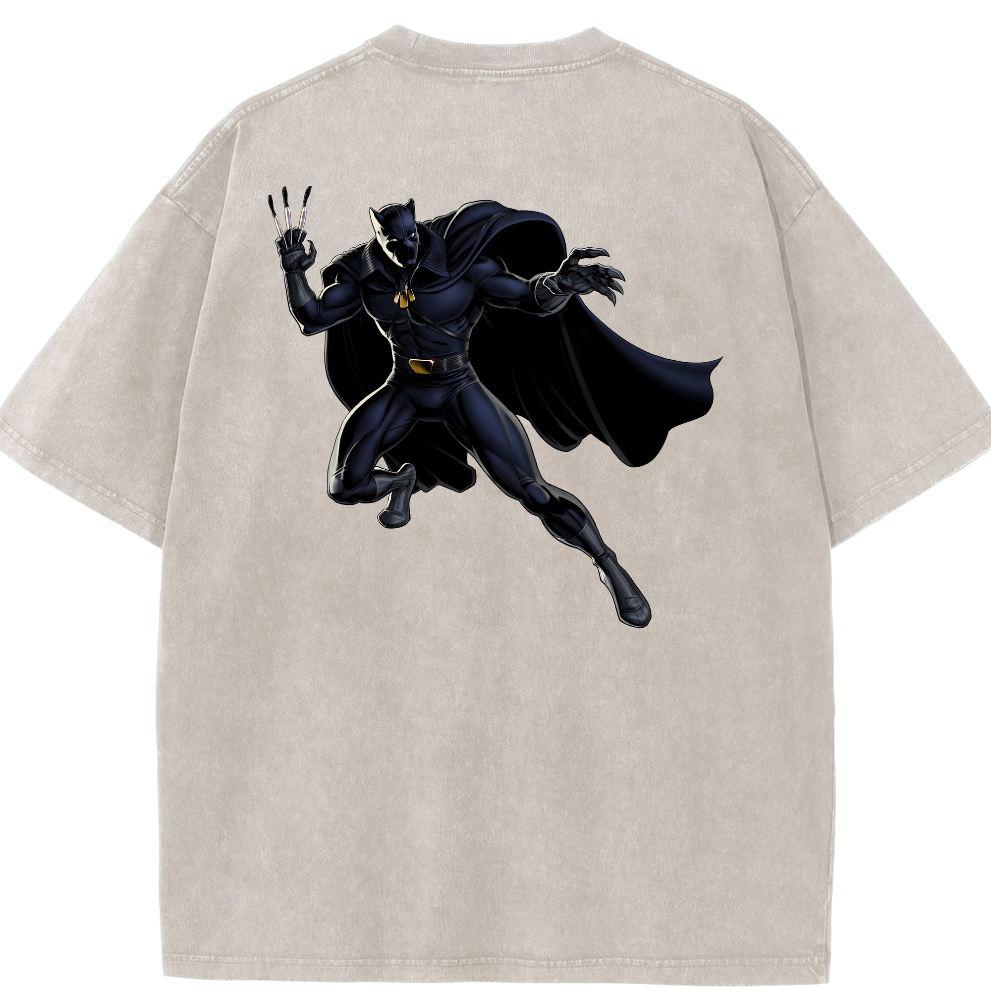 （画像用） アベンジャーズ The Avengers 綿100% ヴィンテージ風 半袖Tシャツ（背面プリント）