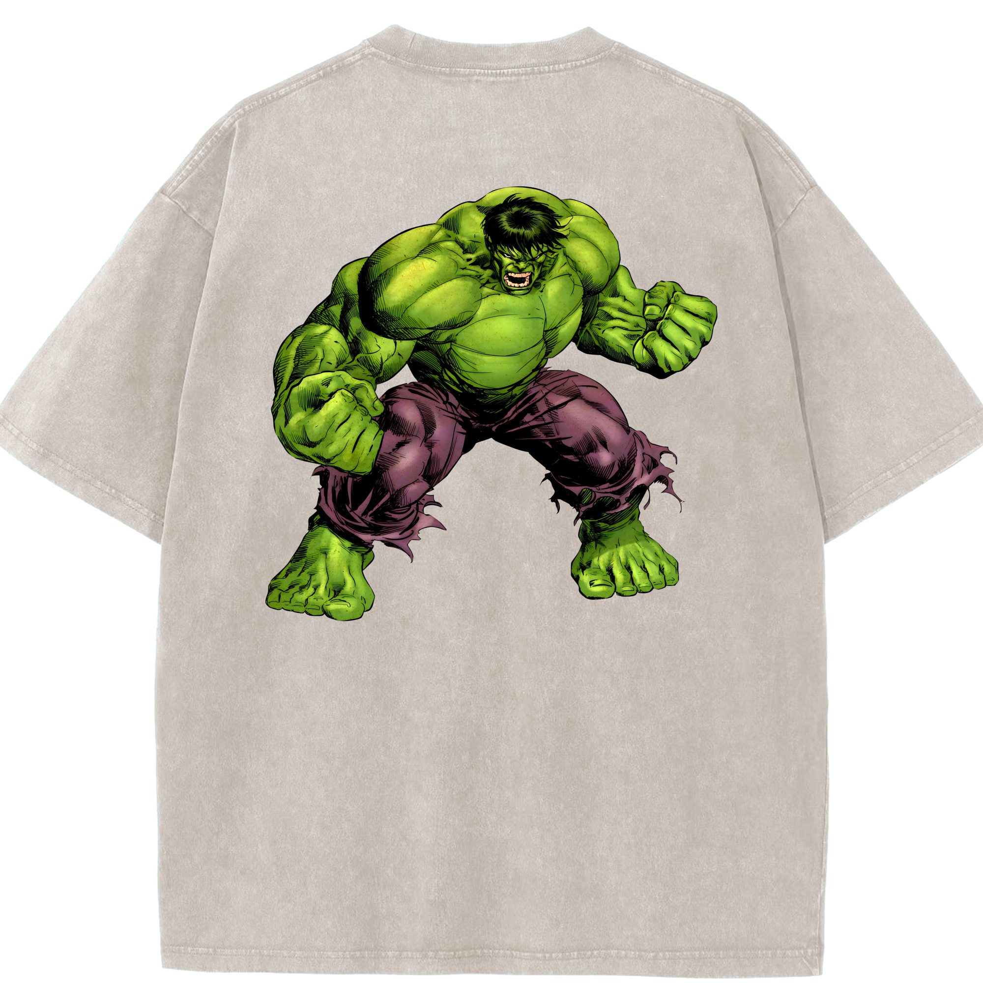 （画像用） アベンジャーズ The Avengers 綿100% ヴィンテージ風 半袖Tシャツ（背面プリント）