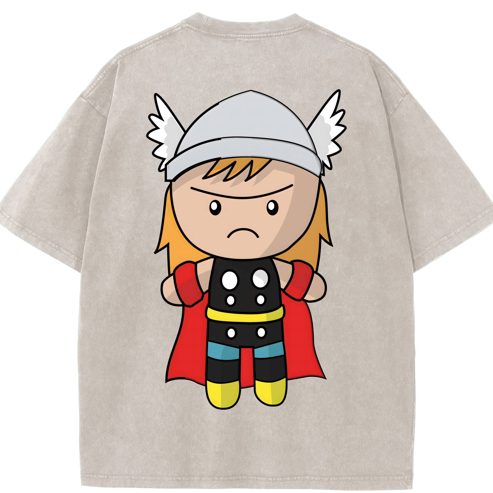 （画像用） アベンジャーズ The Avengers 綿100% ヴィンテージ風 半袖Tシャツ（背面プリント）