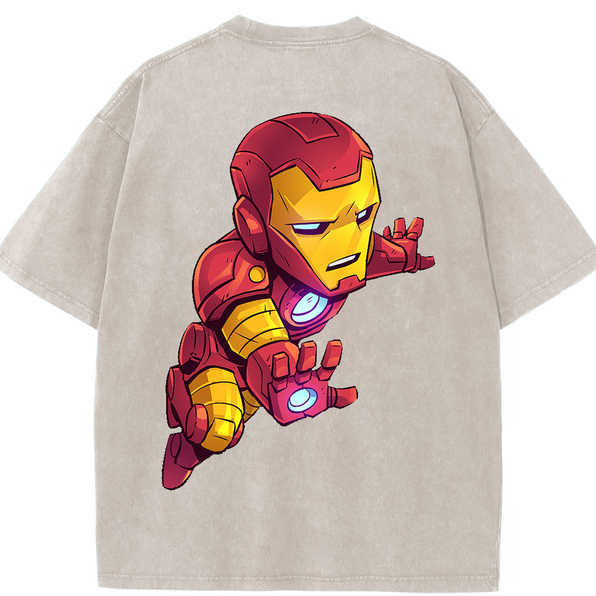 （画像用） アベンジャーズ The Avengers 綿100% ヴィンテージ風 半袖Tシャツ（背面プリント）