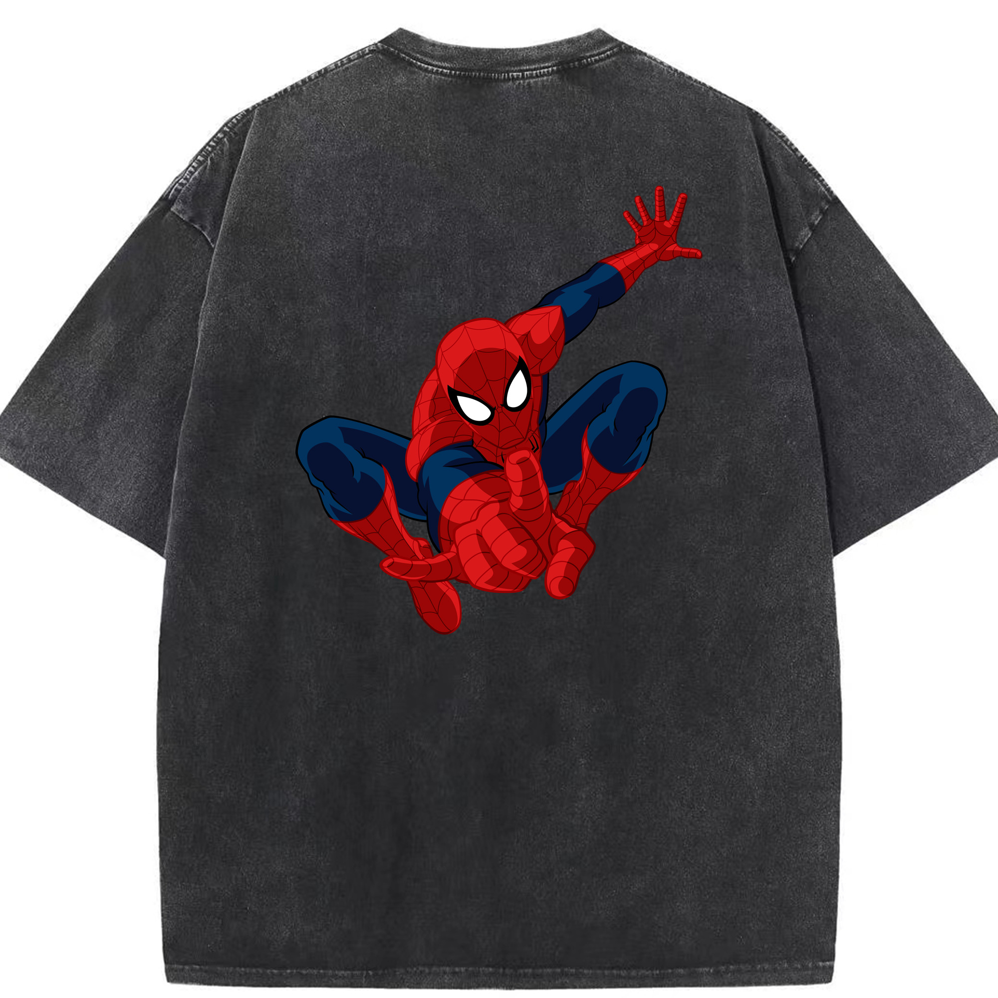 （画像用） アベンジャーズ The Avengers 綿100% ヴィンテージ風 半袖Tシャツ（背面プリント）