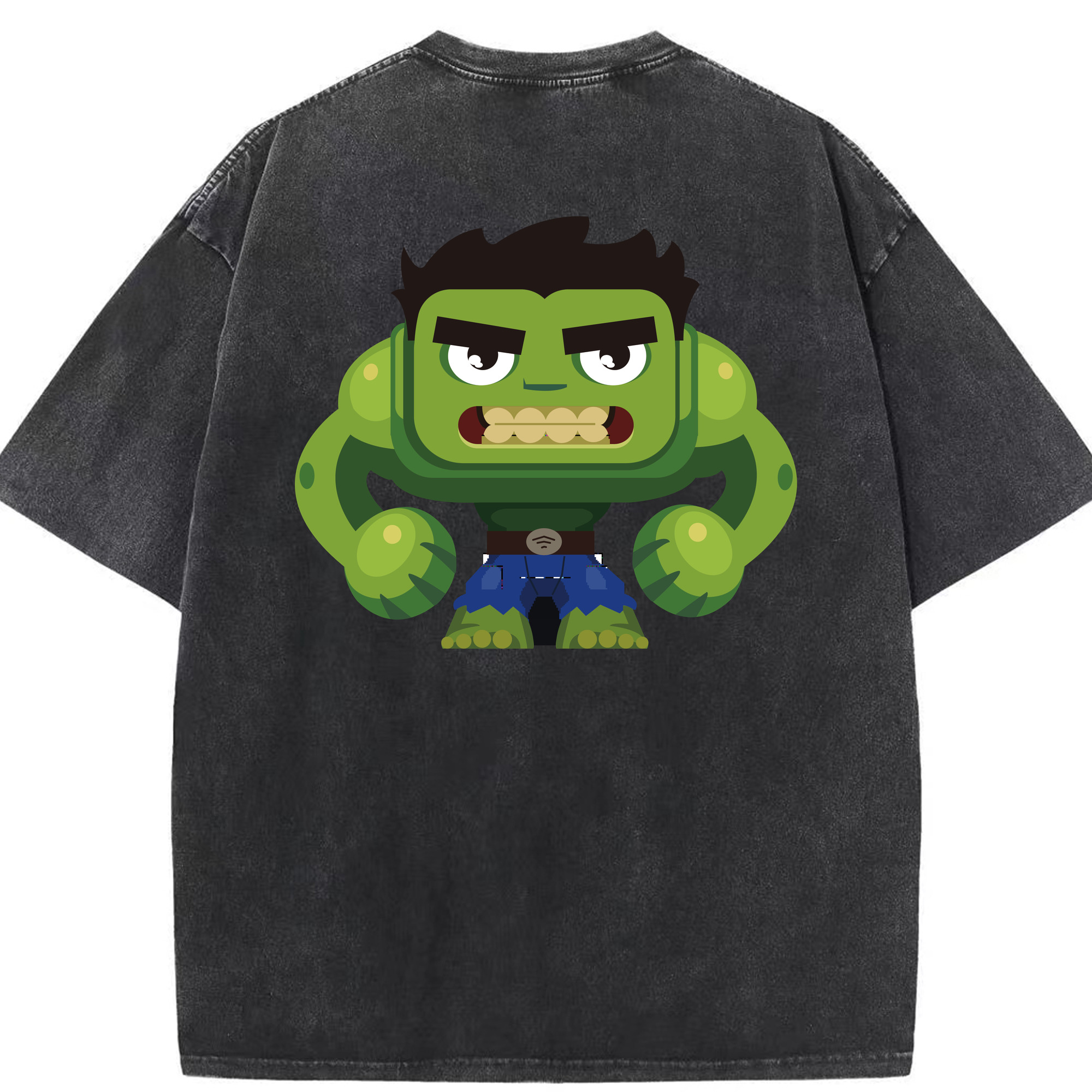 （画像用） アベンジャーズ The Avengers 綿100% ヴィンテージ風 半袖Tシャツ（背面プリント）