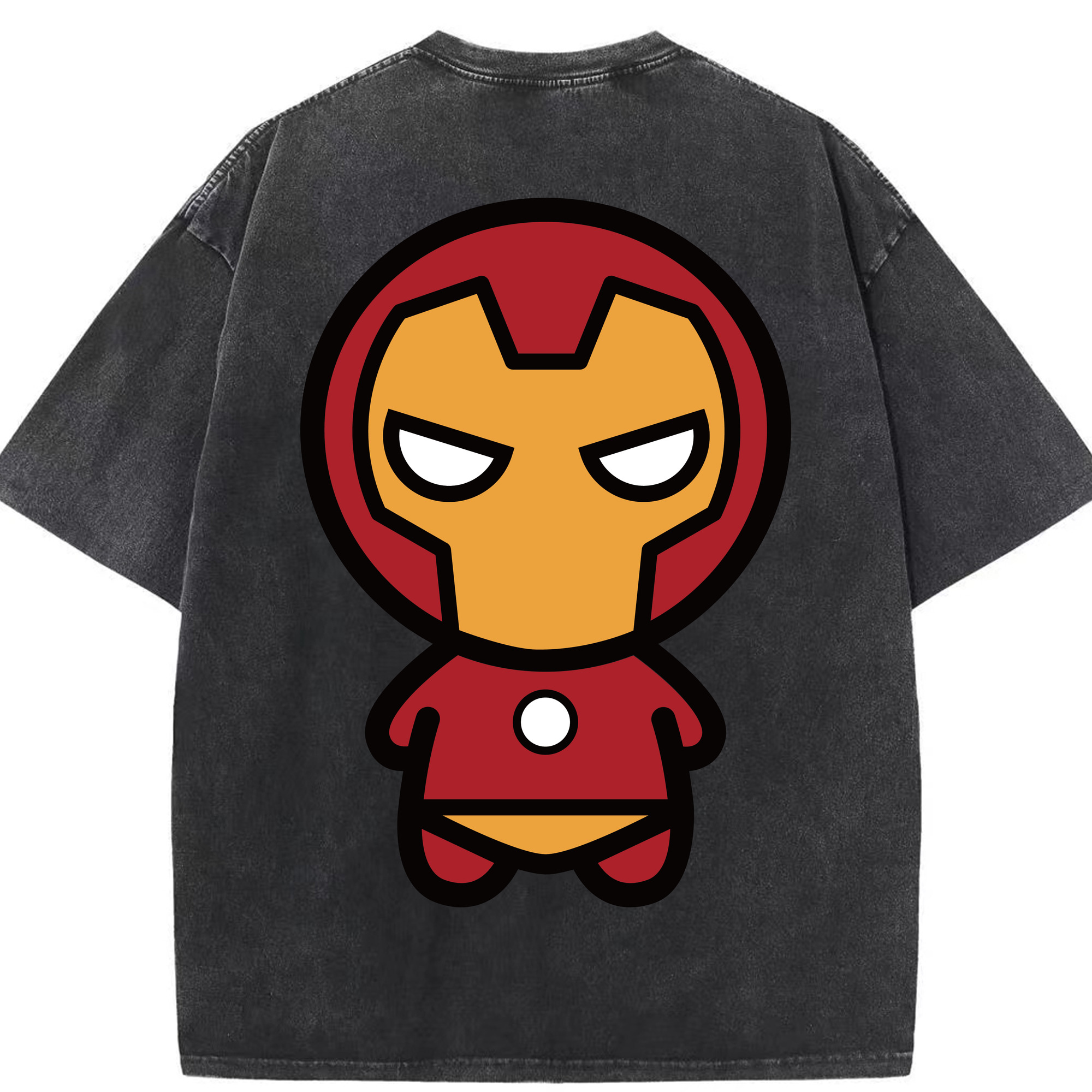 （画像用） アベンジャーズ The Avengers 綿100% ヴィンテージ風 半袖Tシャツ（背面プリント）